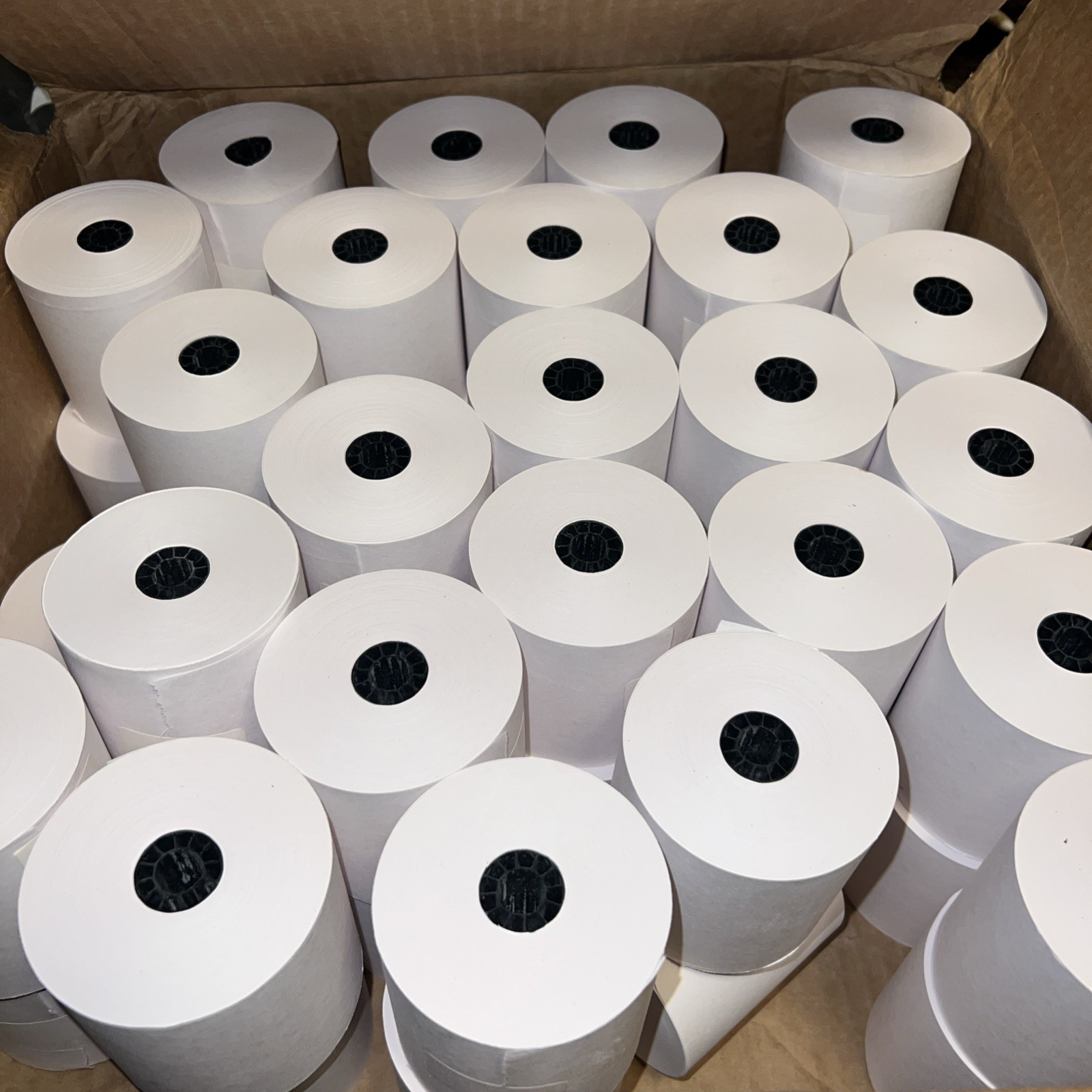 Case of 50 THERMAMARK,CONSUMABLES, BOND ROLL RECEIPT PAPER, 3″X165′ BPA Free