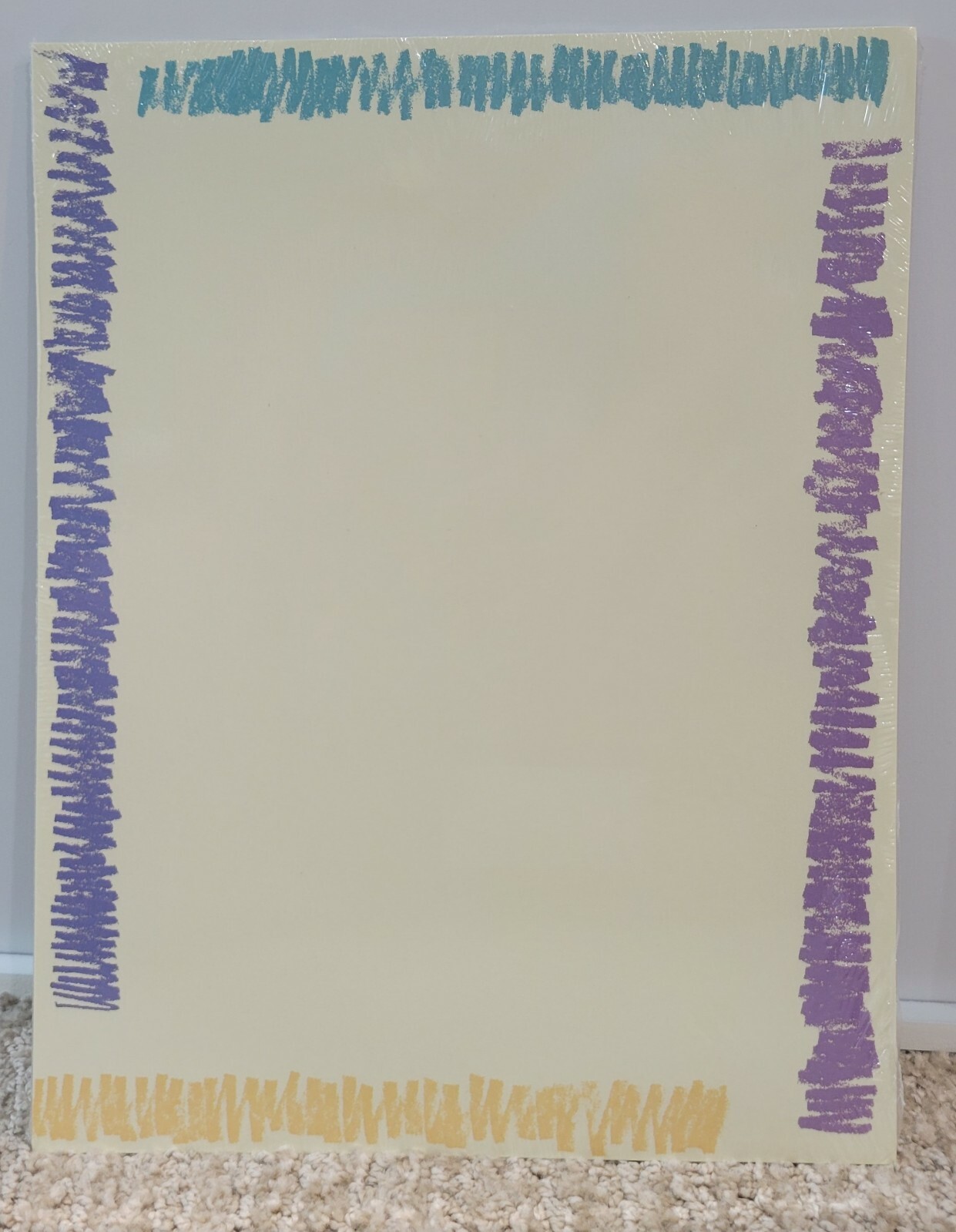 Blank Printable Paper DIY Inkjet Laser or Photocopier 25 piece Crayon Watercolor