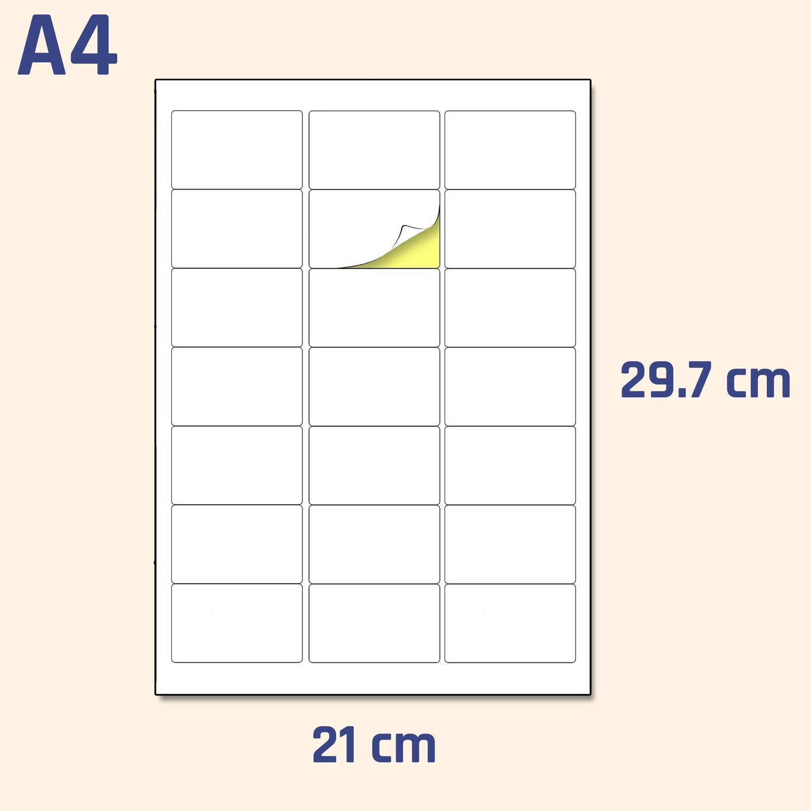 21 Pack/Sheet, 25 Sheets Address Labels Address Labels, Labels Self-Cl…