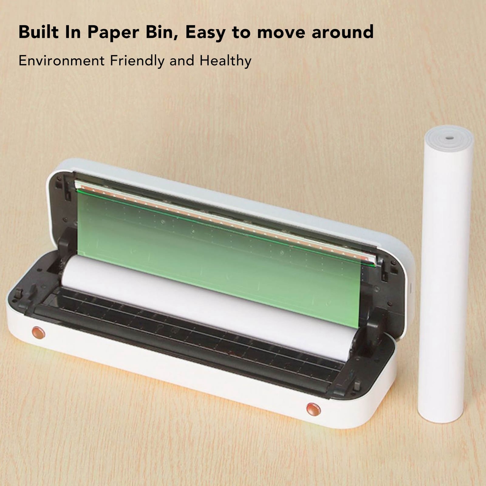 Roll A4 Thermal Printer Paper Smooth Refill Print For Invoices Excellent