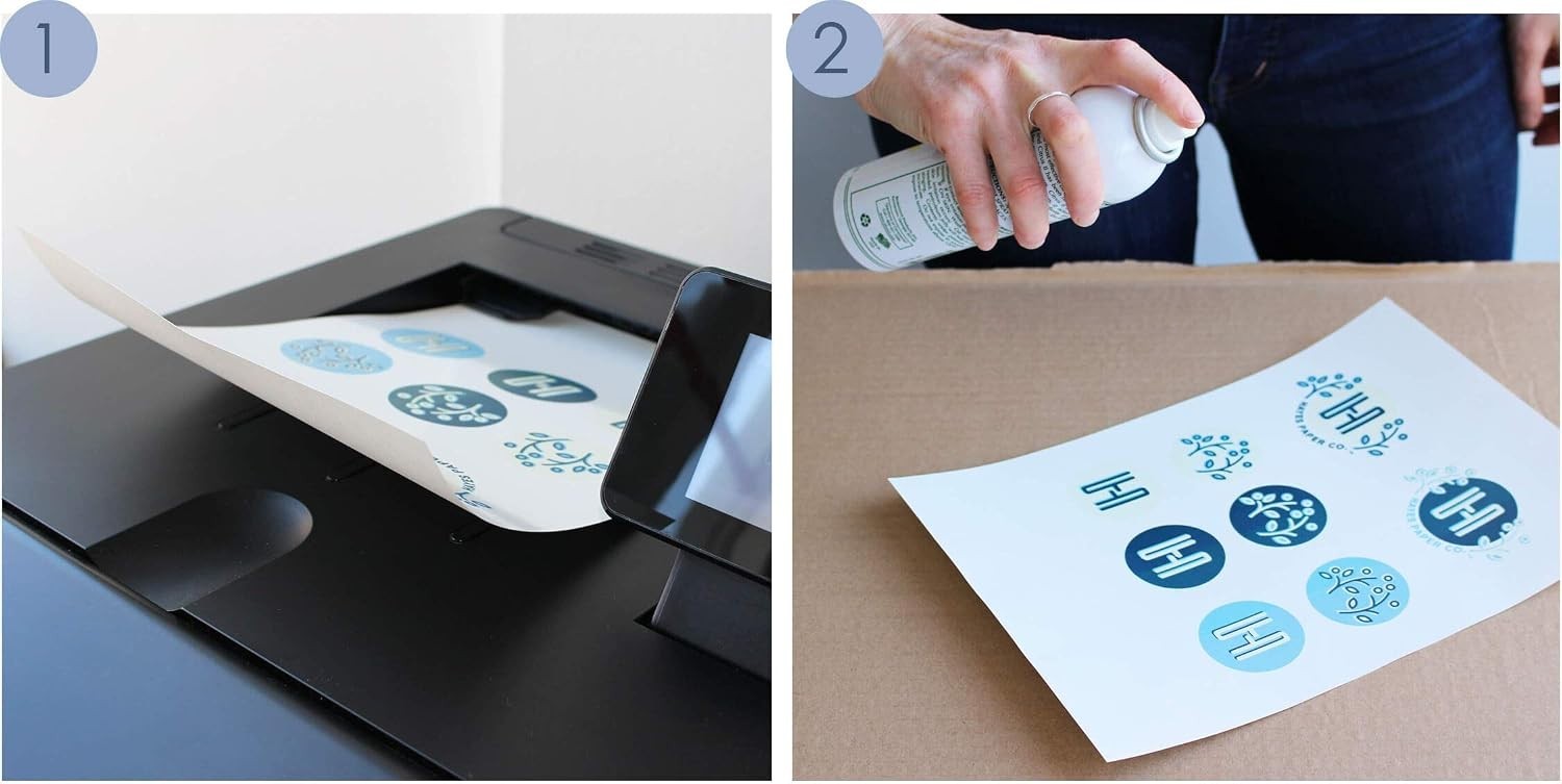 White Waterslide Transfer Paper – Inkjet Printer Compatible
