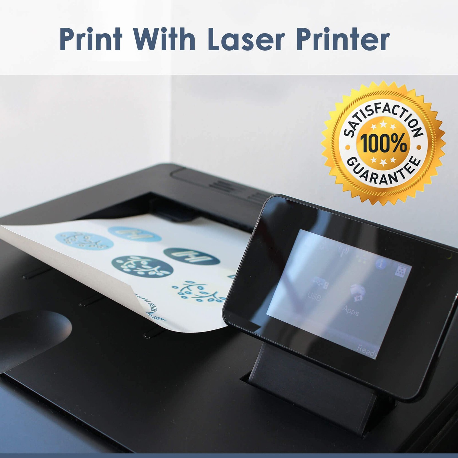 A4 Water Slide Paper Clear Decal Film 20 Sheets Laser Printer Compatible
