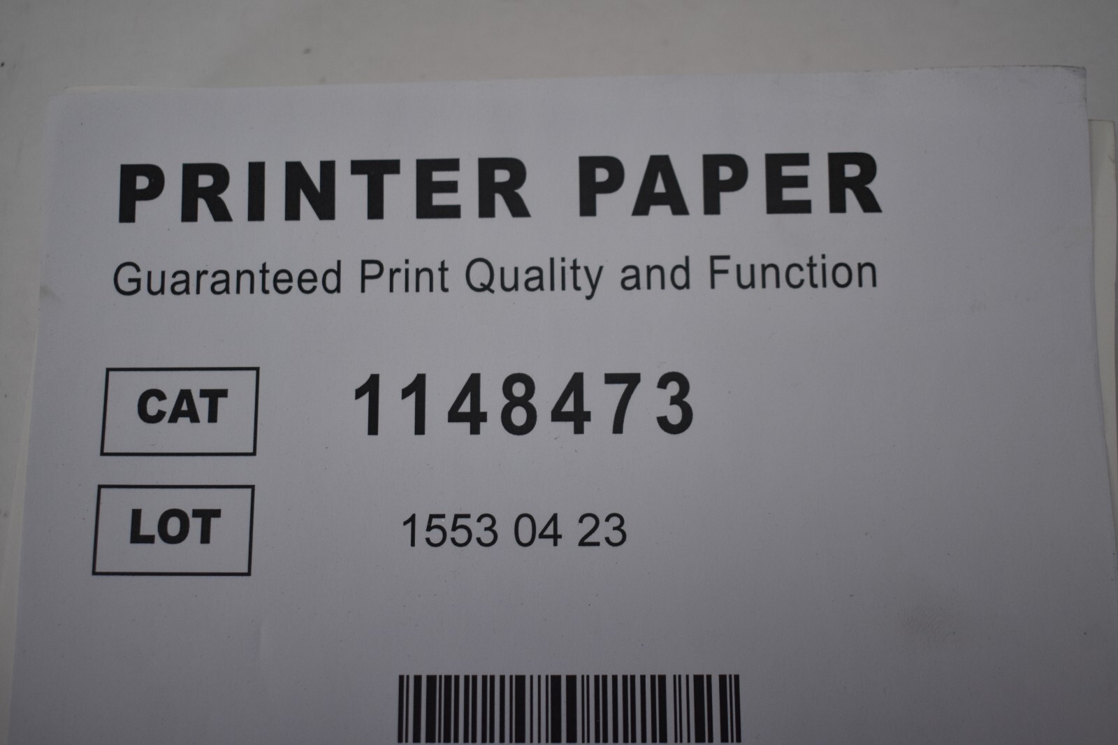 Lot of 600 Thermal Recording Paper Printer Paper White Sheets F Fold 1148473