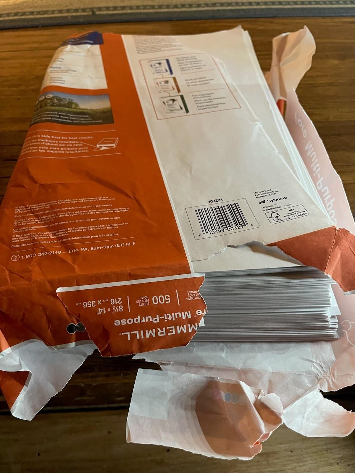 Smooth Finish 20 lb Fore Copy Paper – 500 Sheets, ColorLok Technology, 96 Bright