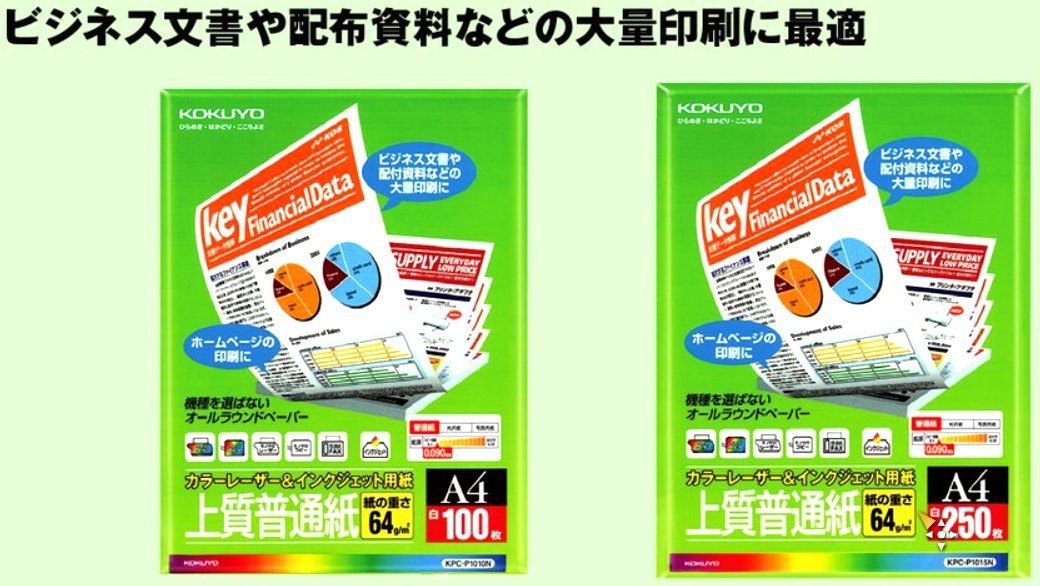 KOKUYO Copy Paper Laser Printer & Inkjet Printer Paper High Quality Plain Paper