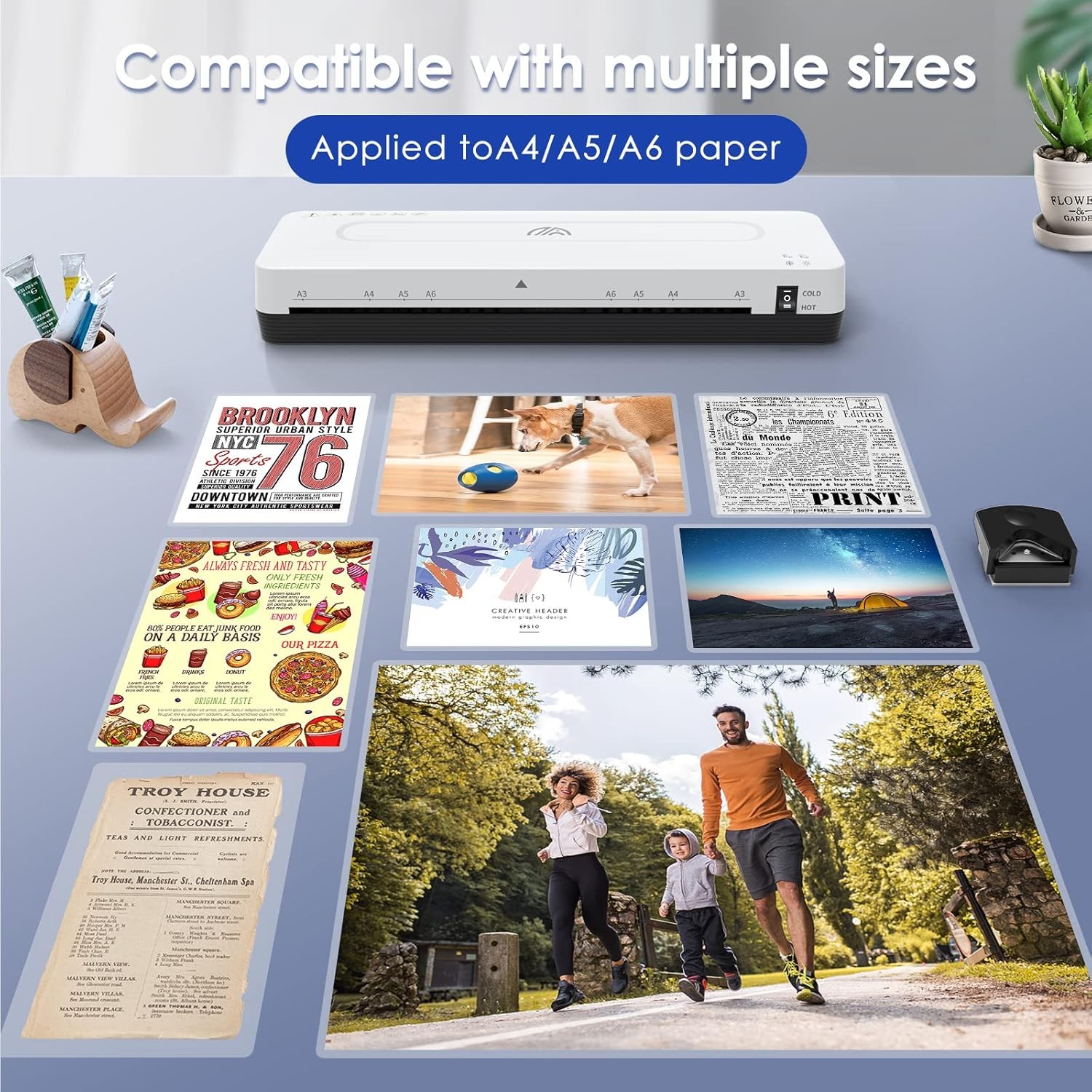 Premium Thermal Laminating Pouches 100-Pack Clear Laminating Sheets 3Mil (80
