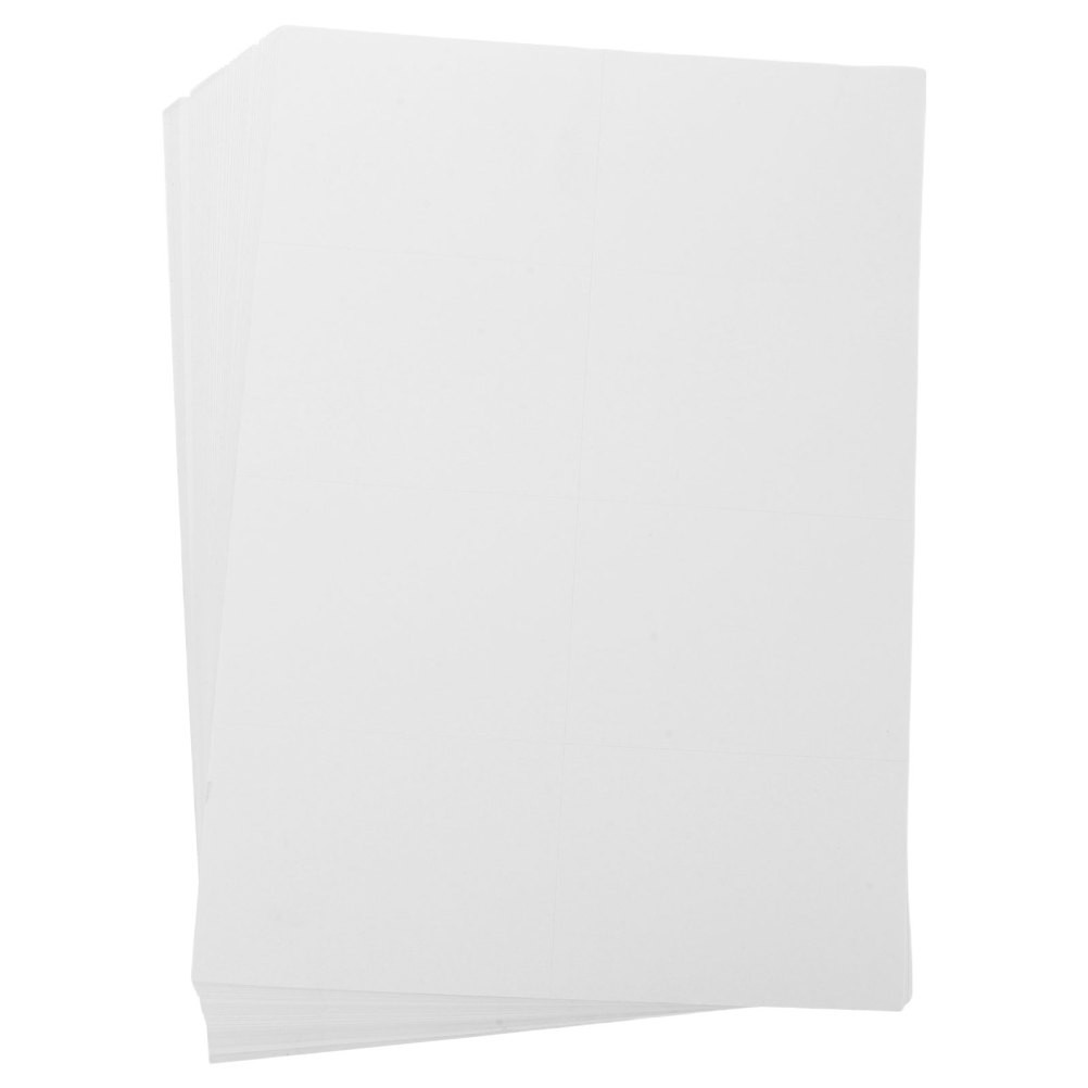 50 Pcs Labels for Printer Paper Printing Matte Printable Sticker
