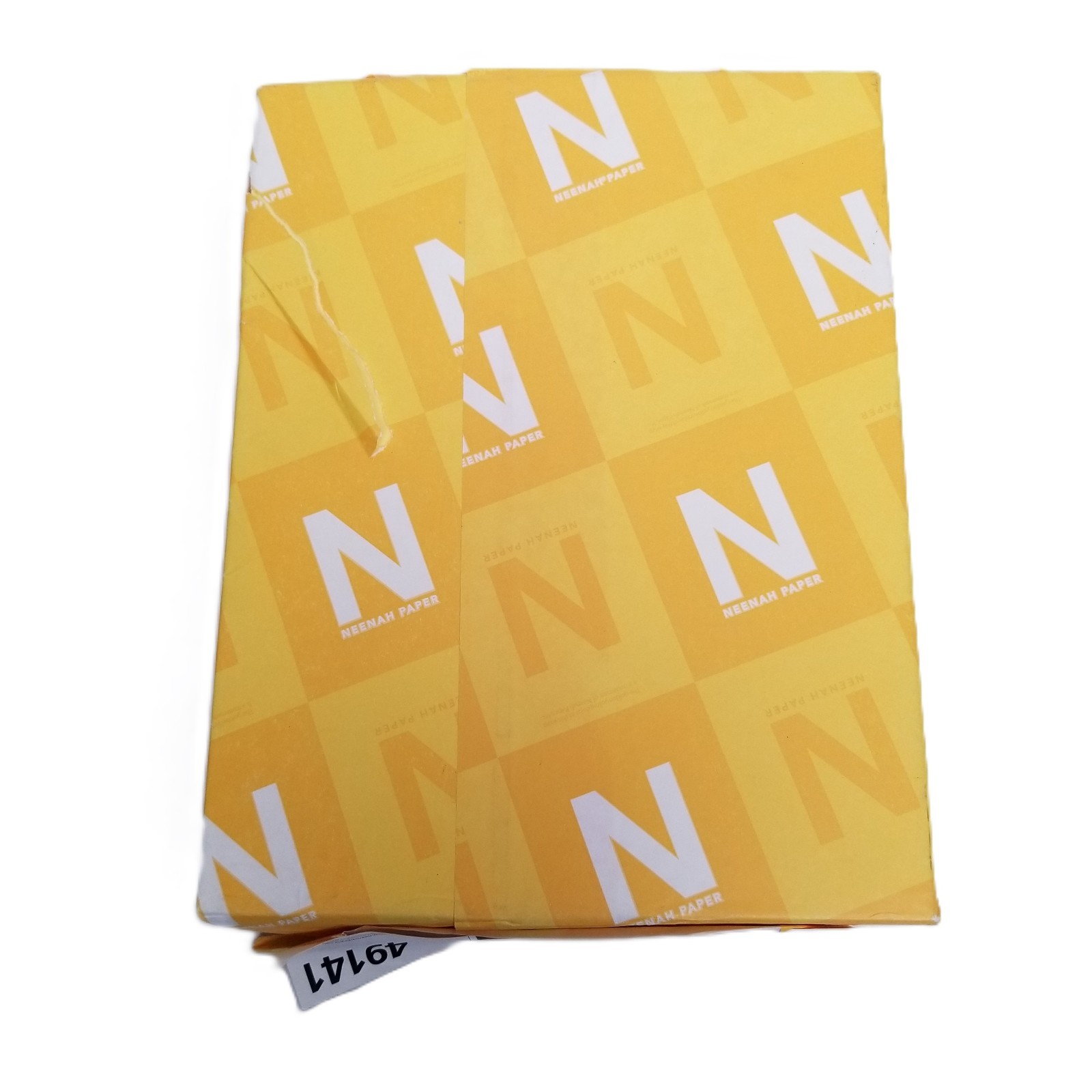 Neenah Exact Index Cardstock 90lb Canary 8.5×11 250 Sheets Smooth Paper 49141