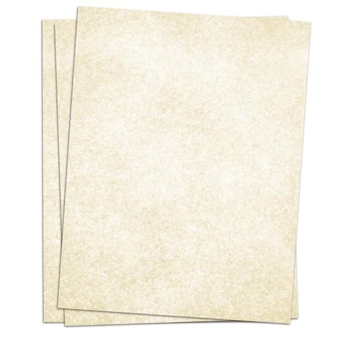 Paper for Certificates – Stationary for Resumes, Diplomas, 50 Sheets Parchment