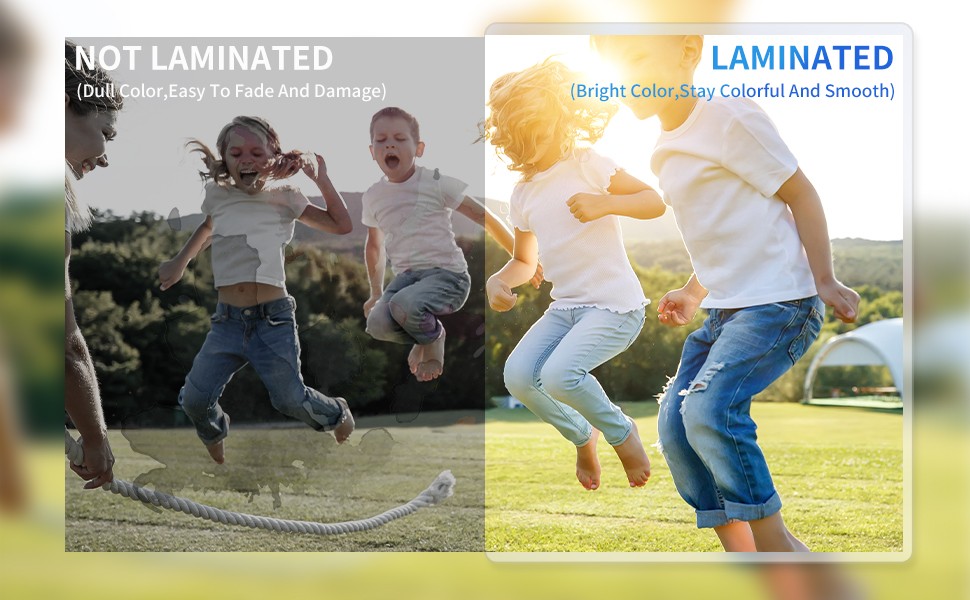 100 Pack Laminating Sheets, 5Mil 9″ x 11.5″ Laminating Pouches，5Mil Clear