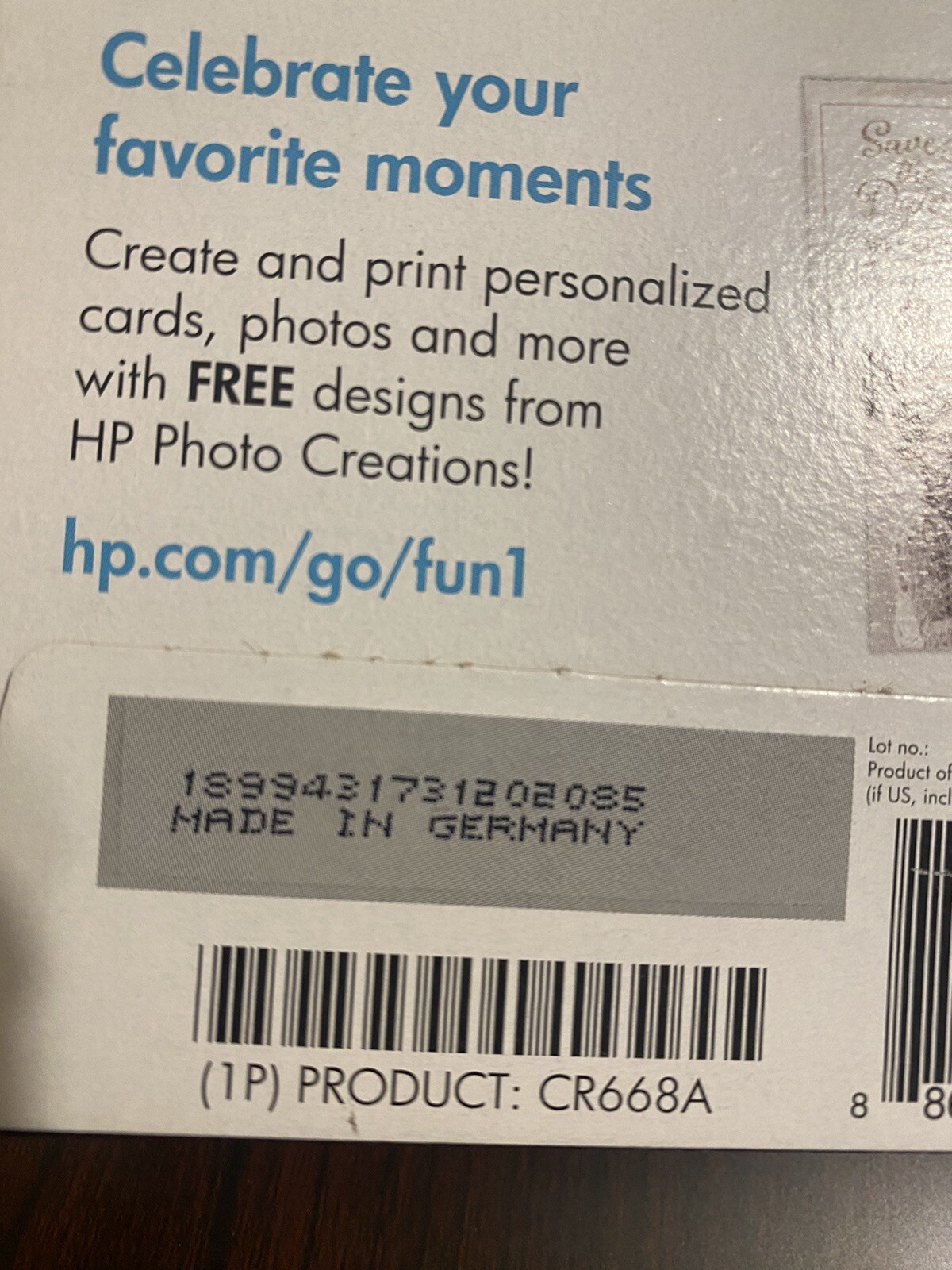 HP Premium Plus 4 x 6″ Soft Glossy Photo Paper- For All injects -made in Germany