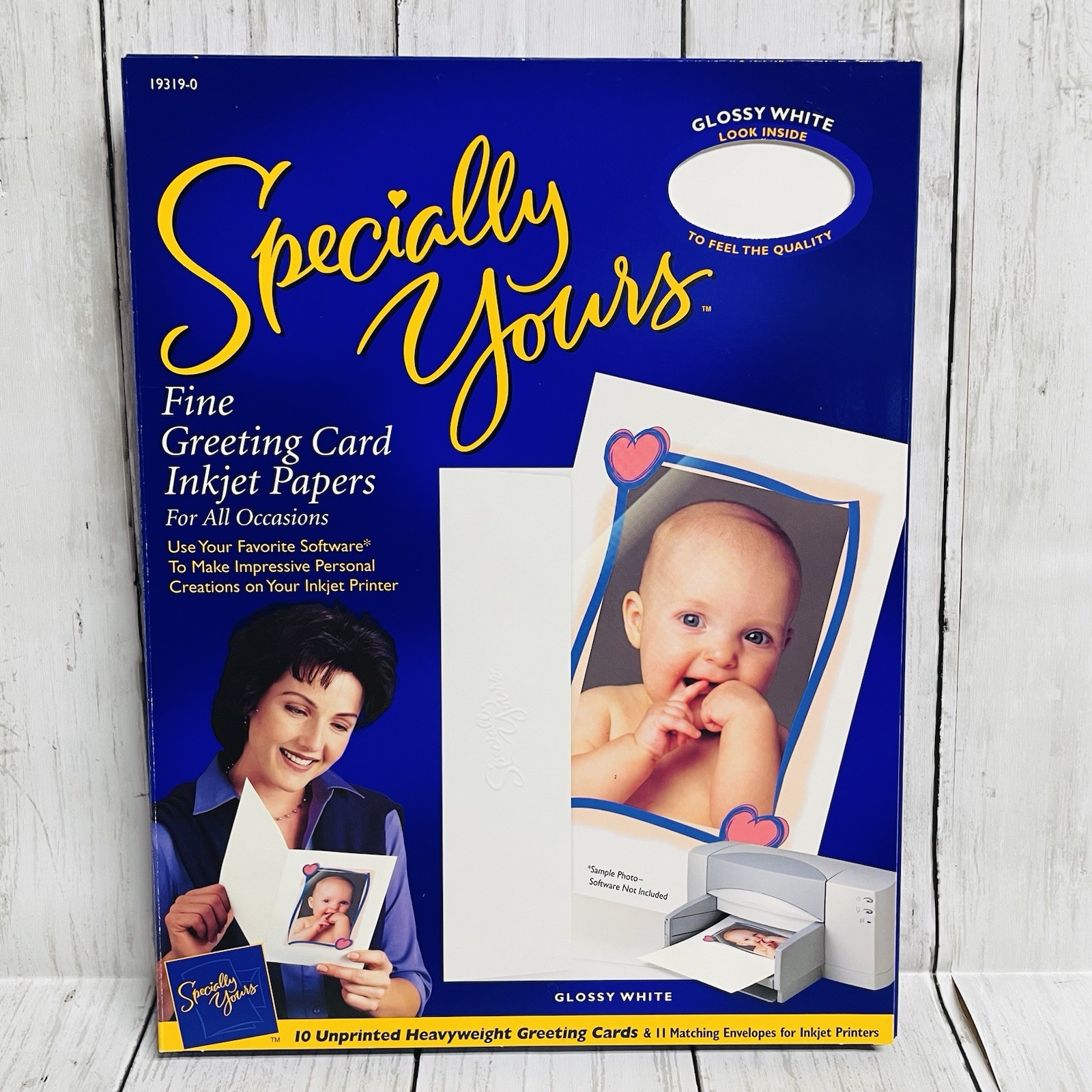 Specially Yours Fine Greeting Card Inkjet Papers, 10 Heavyweight Cards, 19319-0