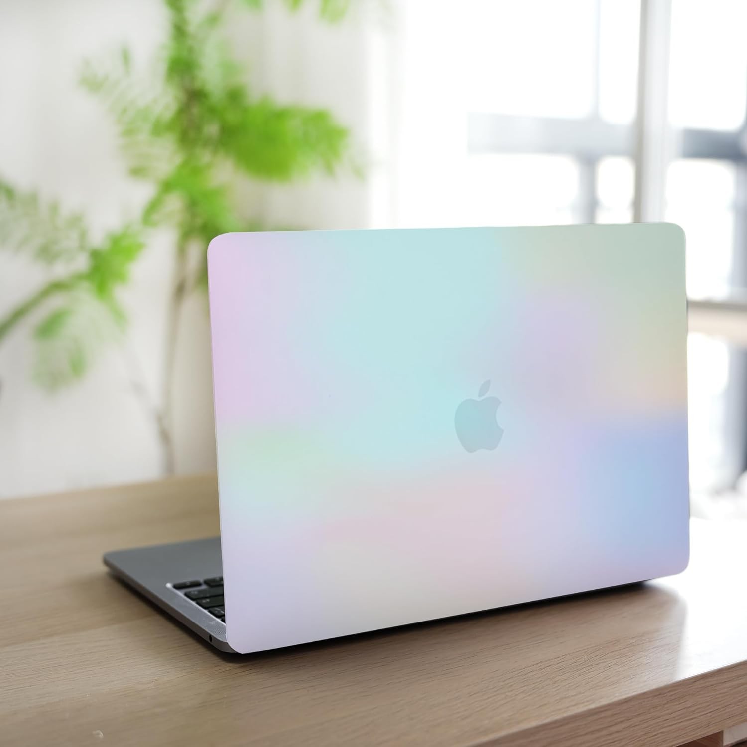 SANZIX 36 Sheets Holographic Sticker Paper – Transparent Self Adhesive Vinyl
