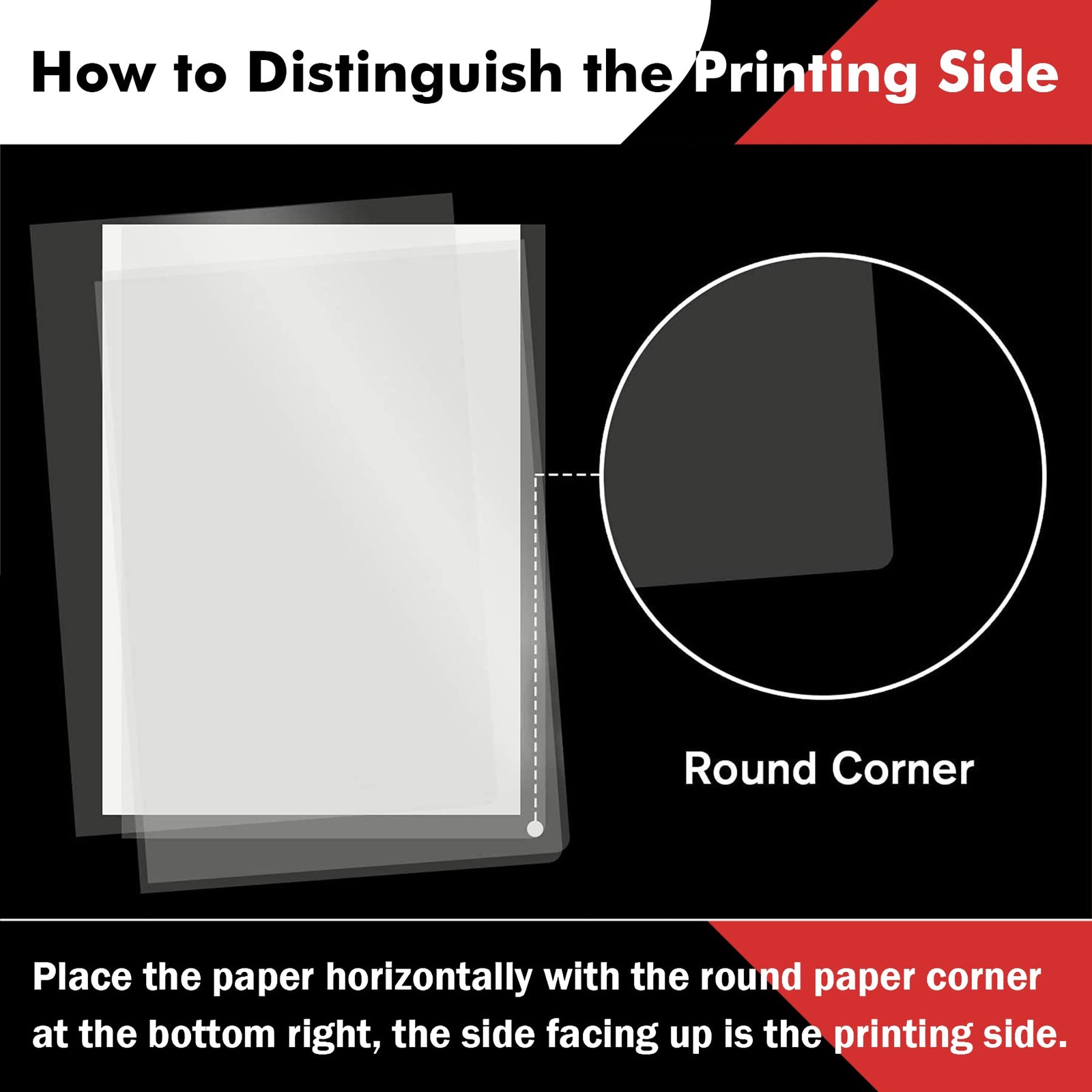 50 PCS Koala Inkjet Transparency Film 8.5×11 Inch Clear Projector Paper