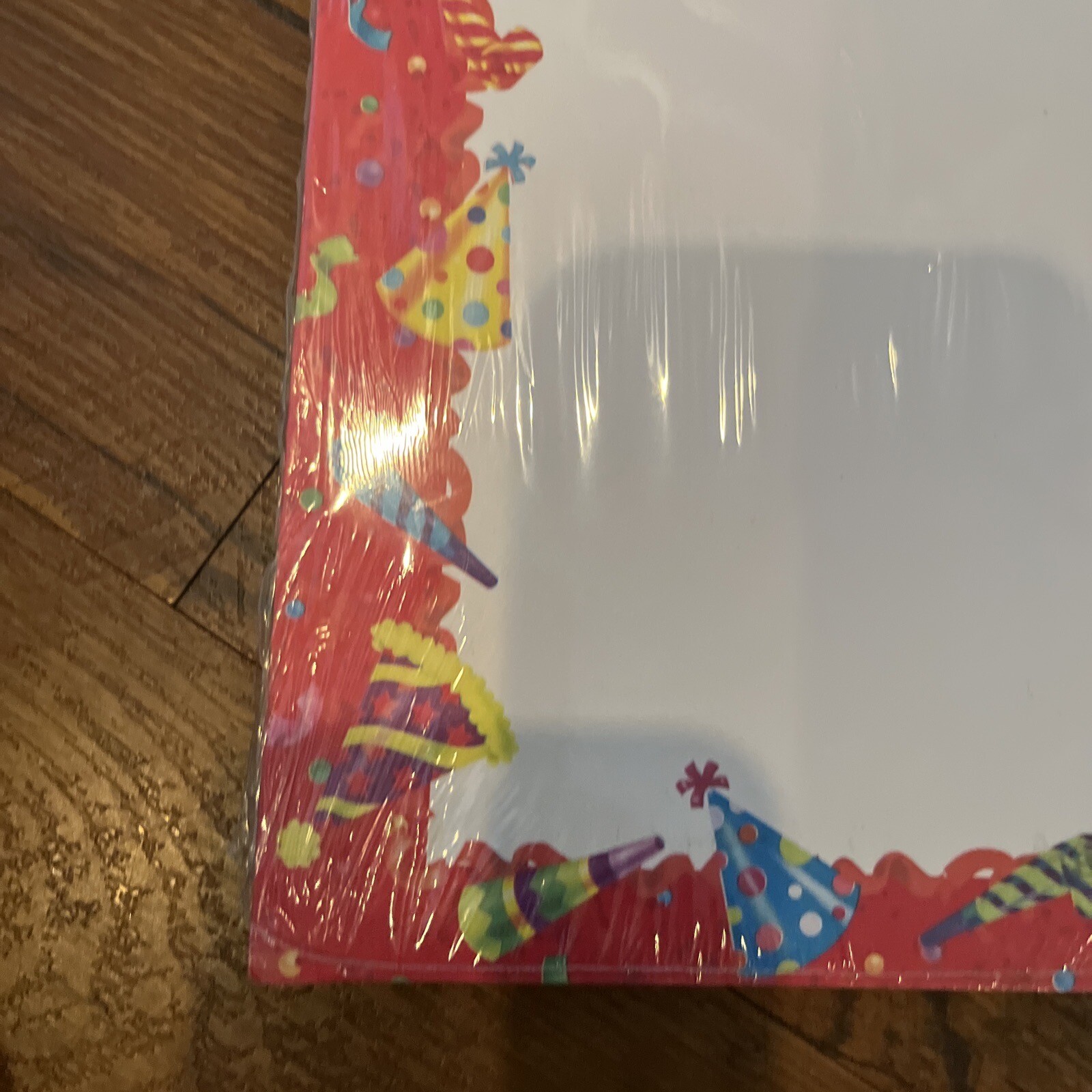 Computer Printer Paper 45 Sheets 8.5″ x 11″ Greenbrier Party Hats Red Yellow