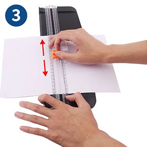 A4 Portable Precision Paper Trimmer, Craft Paper Cutter for Photos, Labels,