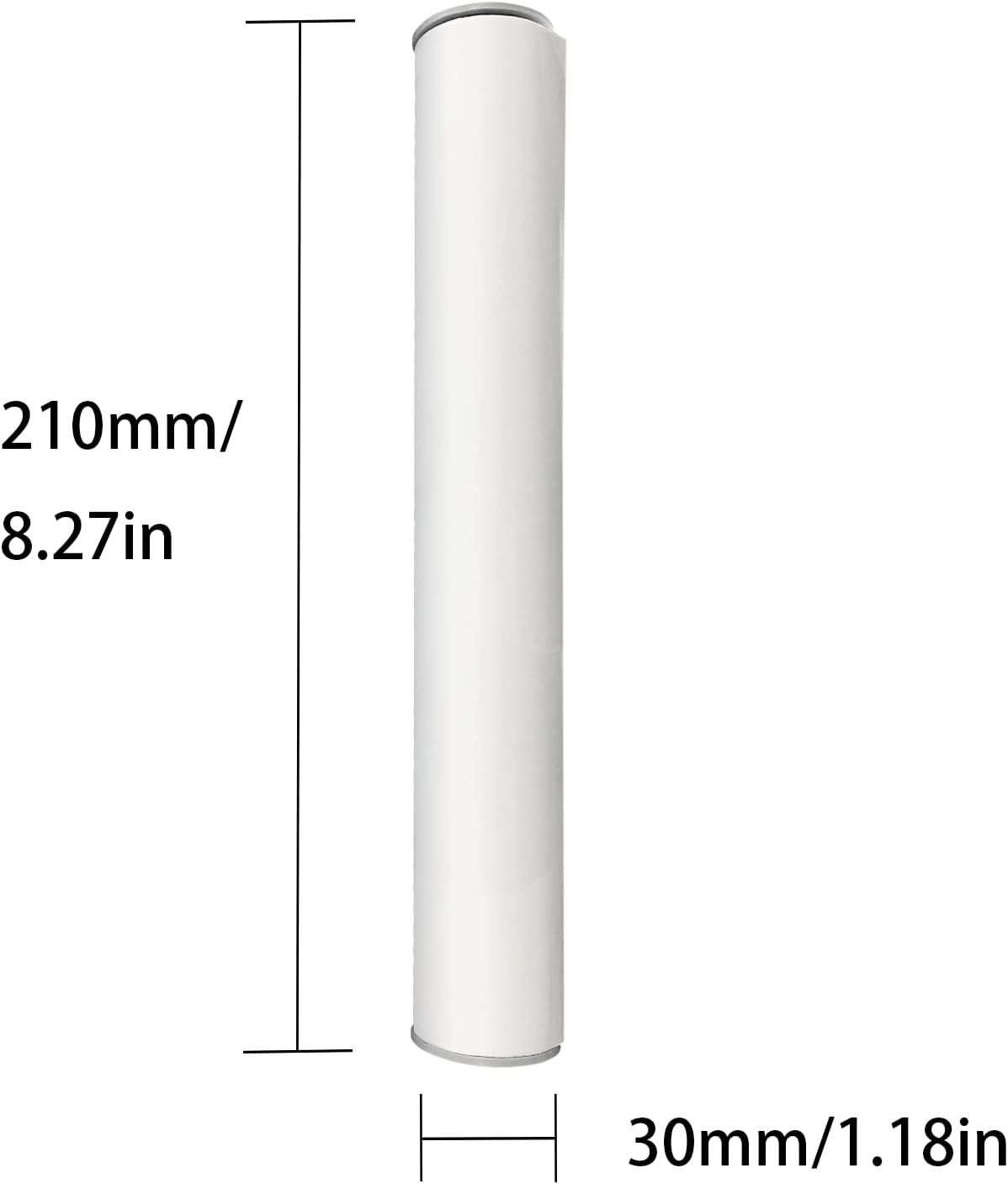 A4 Thermal Printer Paper Rollx2, 8.3 Inches Wide Compatible with