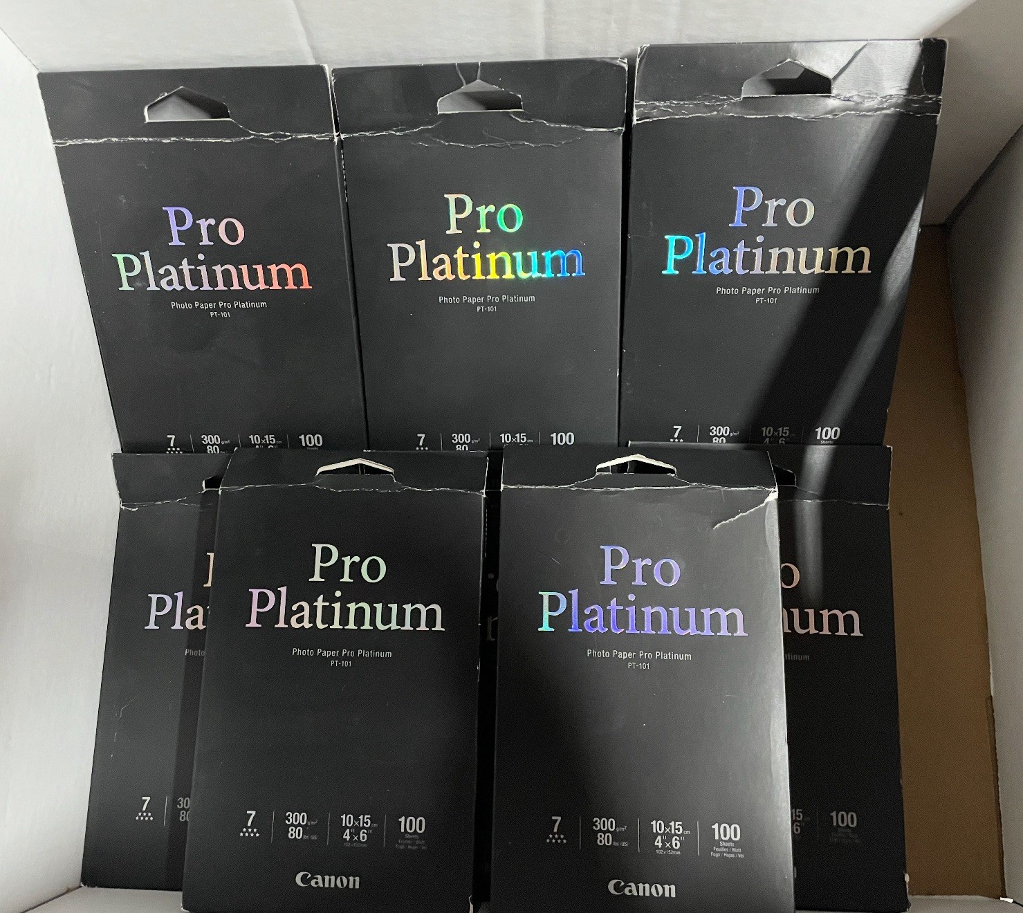 Canon Pro Platinum High-Gloss Photo Paper (8.5×11″) 20 Sheets NEW/NOS LOT 8