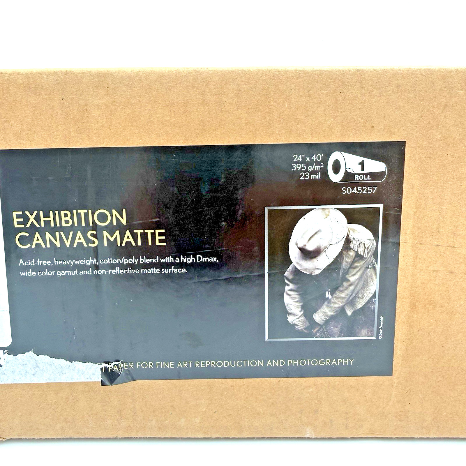 Epson Exhibition Canvas Matte Paper 24″ x 40′ Roll S045257 395gsm Fine Art
