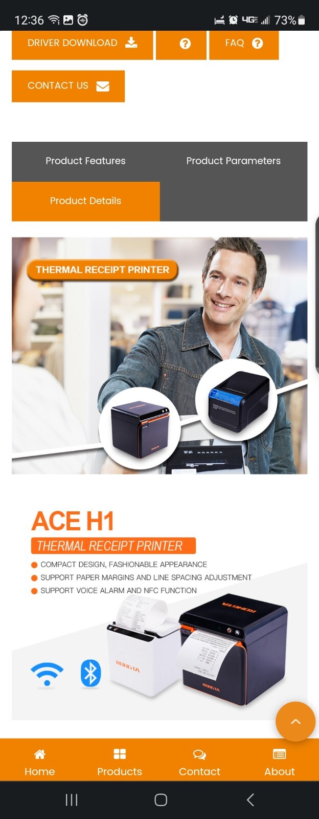Thermal Receipt Printer – Nayelish ACE H1 80mm
