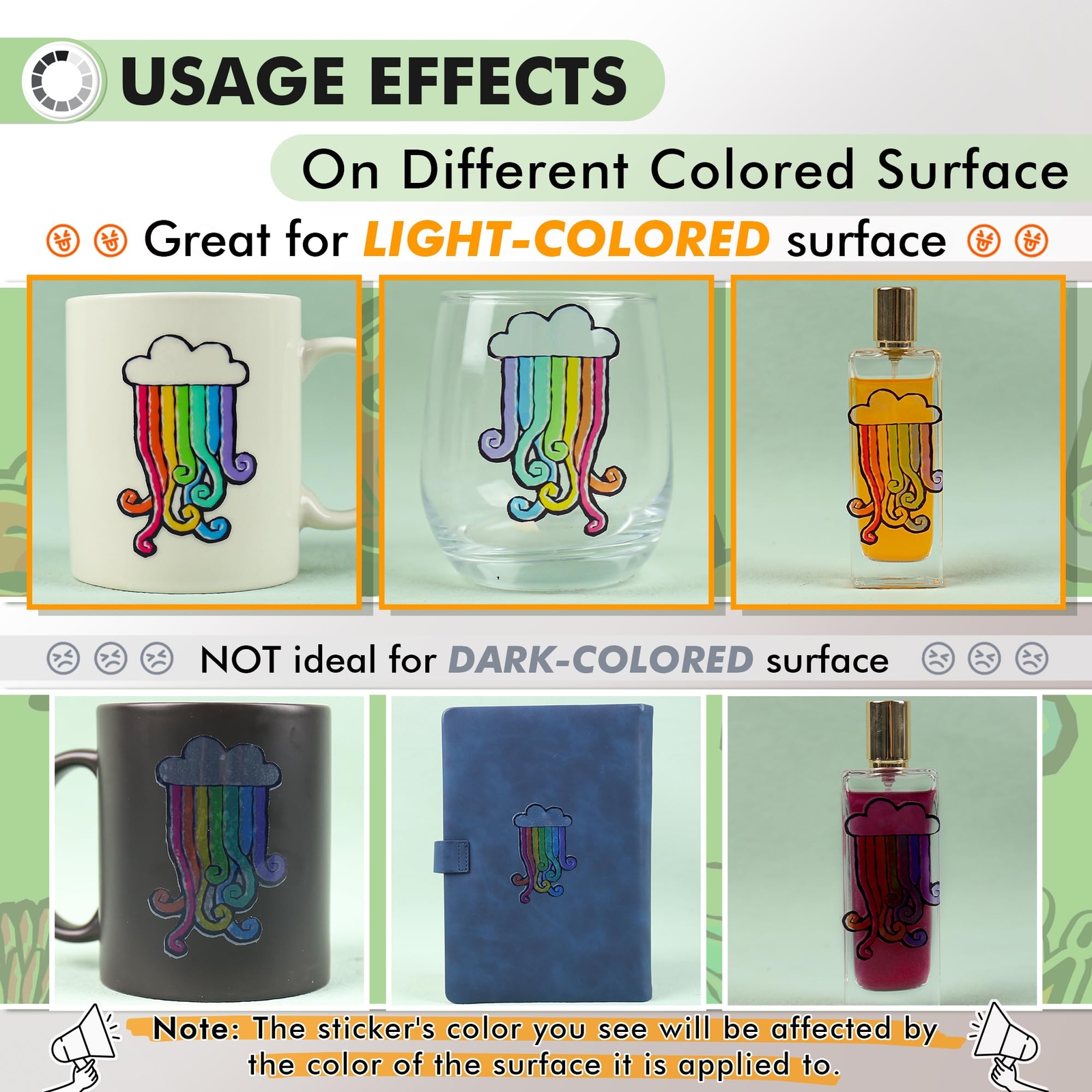Waterproof Printable Vinyl Sticker Paper for Inkjet Printer – 15 Clear White A4