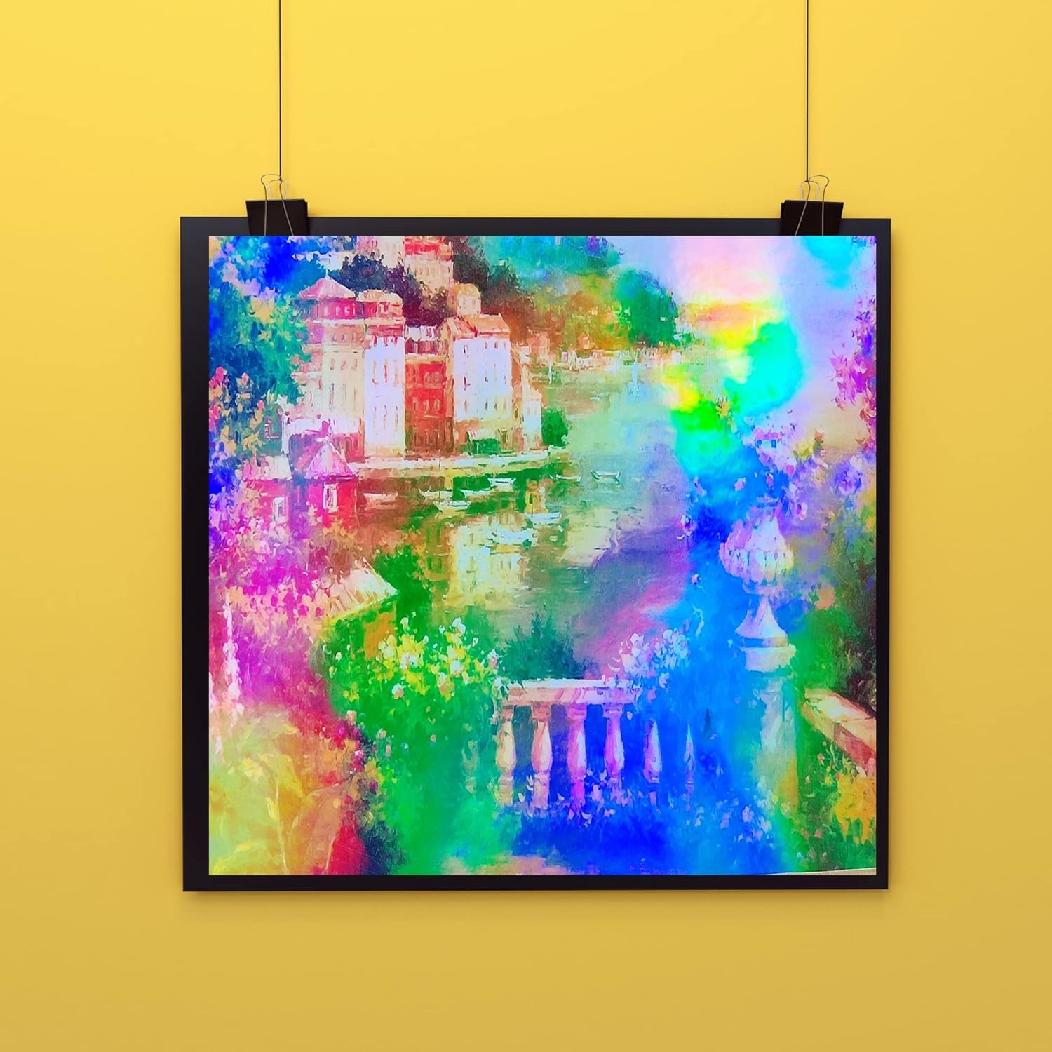 25 Sheets 8.25×11.7 Inches Clear Holographic Premium Cold Laminated Film