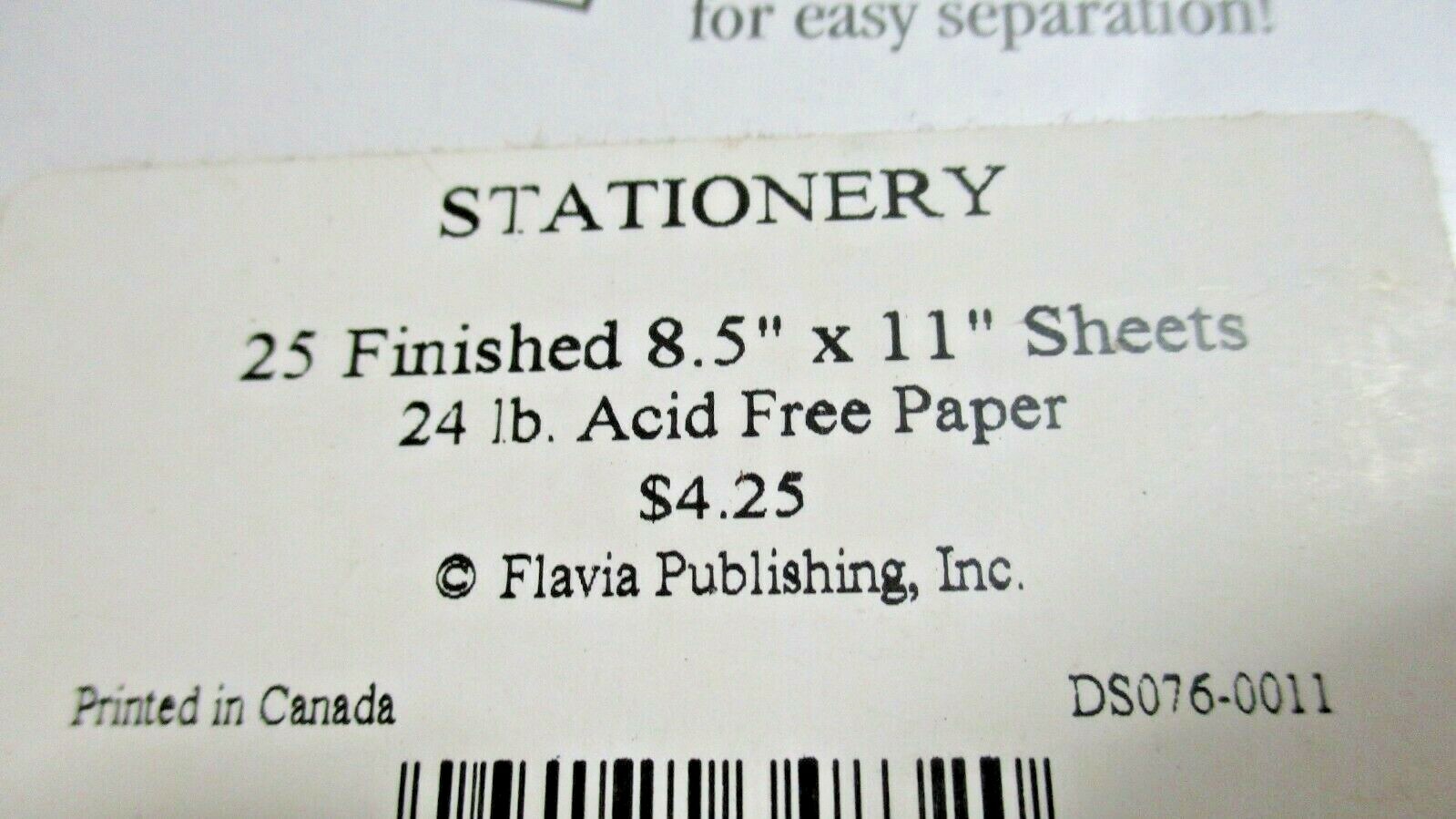 GIBSON~25 Sheets ROSES Acid Free STATIONARY COMPUTER PAPER~8.5″ x 11″~NIP