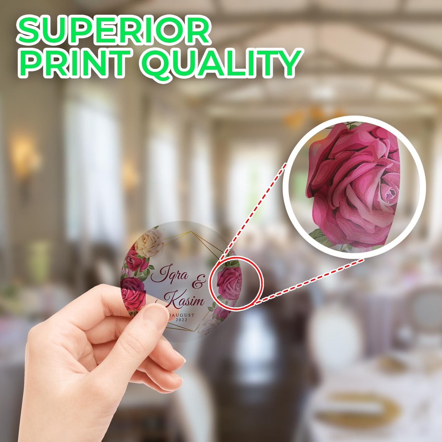 10 Sheets A4 Clear/Transparent Glossy Self Adhesive Vinyl Stickers, High Rise…