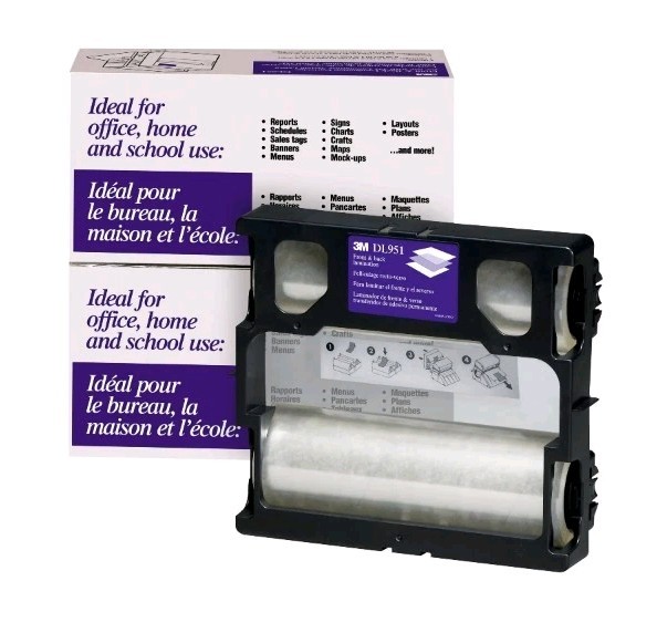 3M Scotch Dual Laminating Refill Cartridge for Laminating System LS950