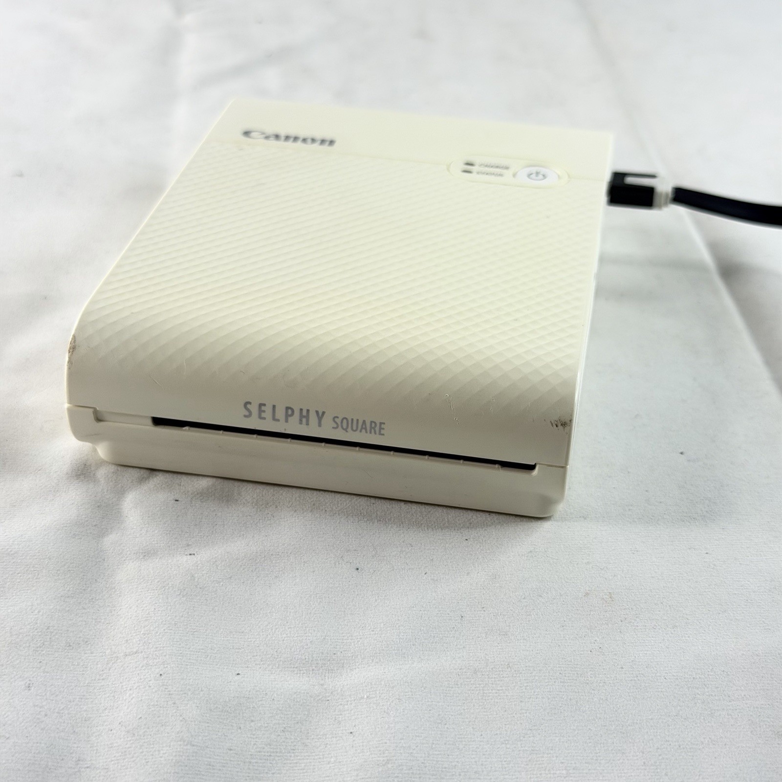 Canon SELPHY Square QX10 Smartphone Printer White (Heavy Duty/Sticker/Compact)