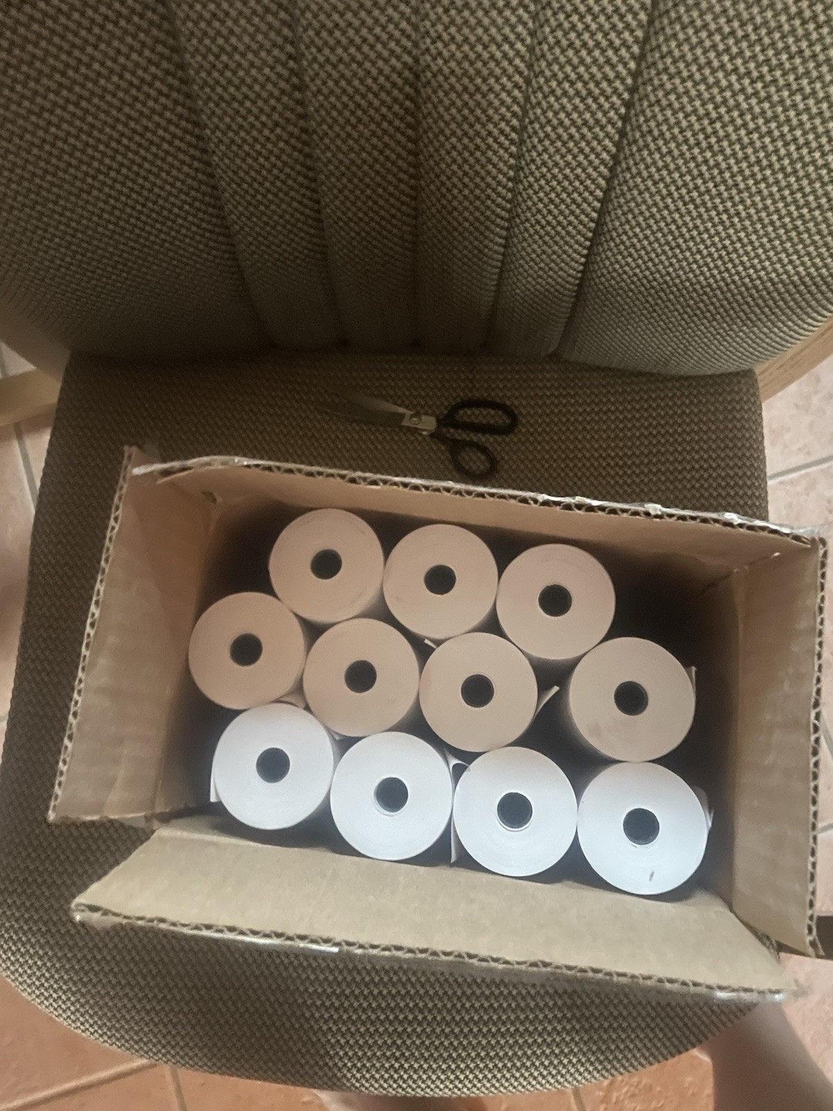 23-Pack Brother Compatible Thermal Receipt Paper Rolls – 2 1/8″ x Large 8 7/16″