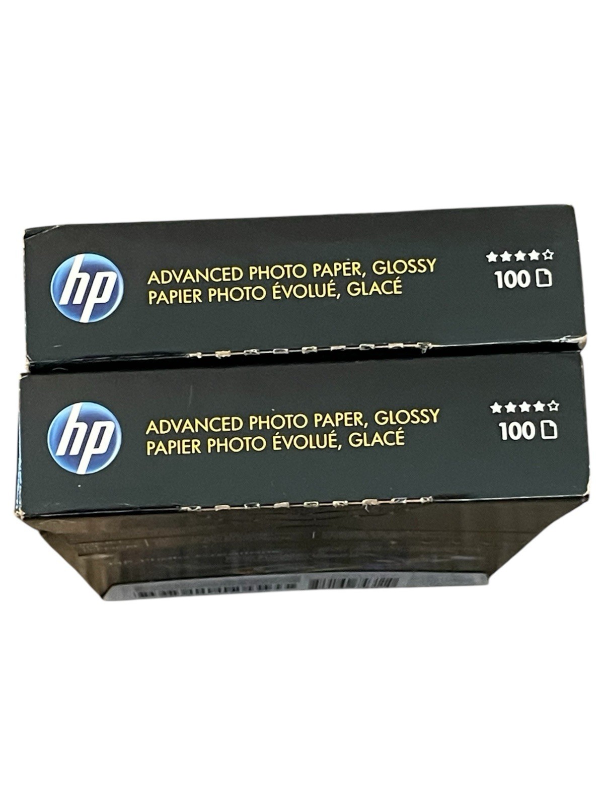 Lot 2 NEW Hewlett Packard Q6638A 4 x 6 inch Glossy Printer Paper – 100 Sheets