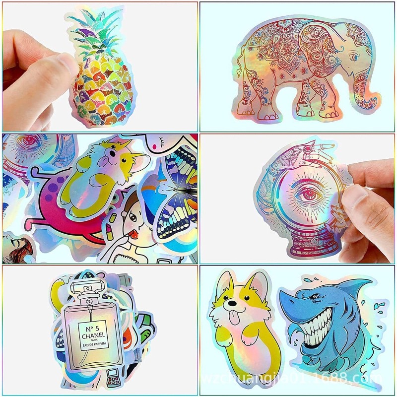 20Pieces Transparent Overlay Lamination Sticker Paper Tear Resistant