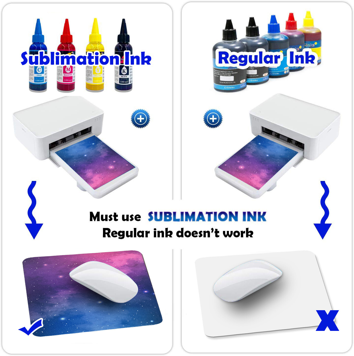 Koala Sublimation Ink Inkjet Heat Transfer Paper 11×17 100 Sheets for DIY Gifts