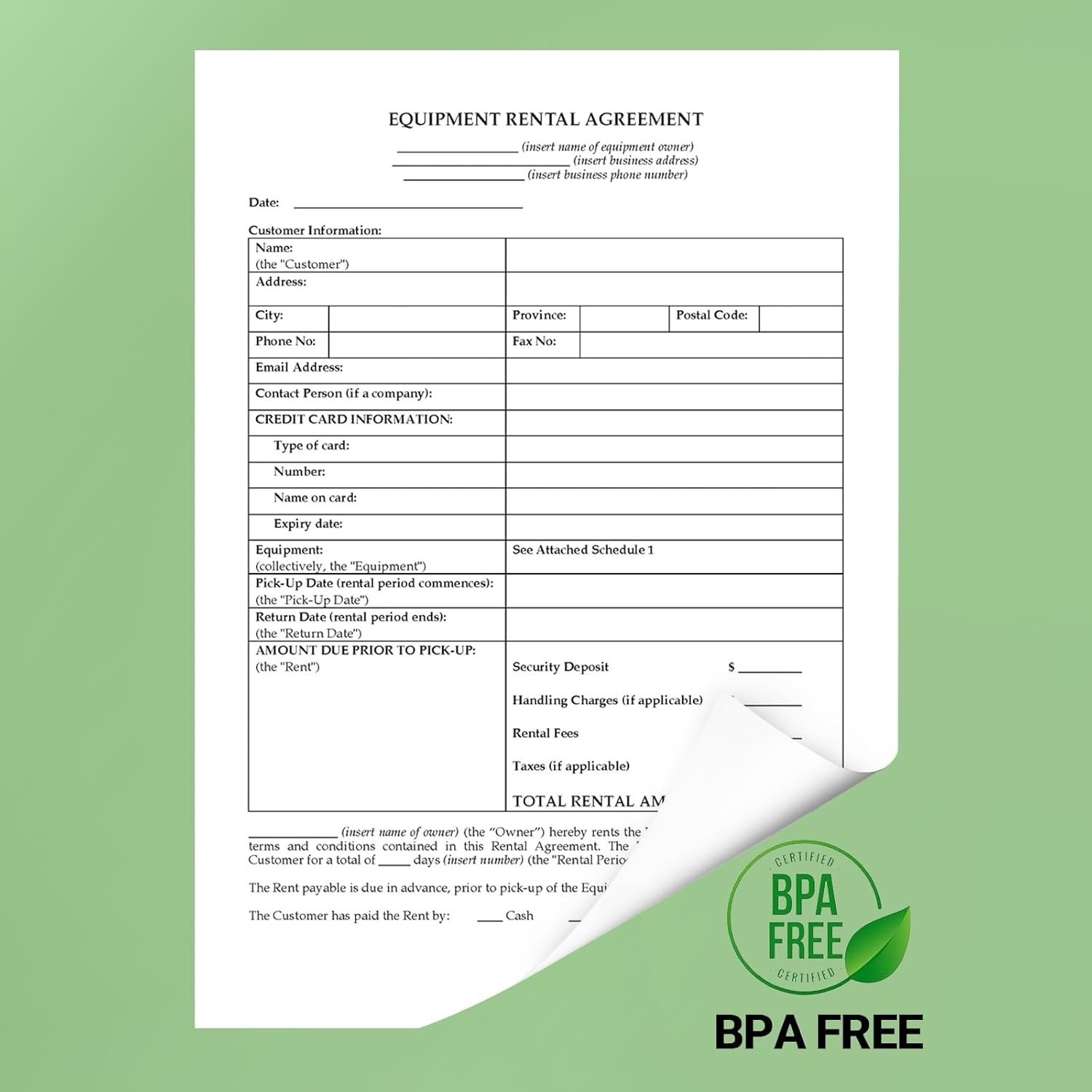 200 Sheets Thermal Printer Paper 8.5 X 11 Inch US Letter Size Thermal Paper