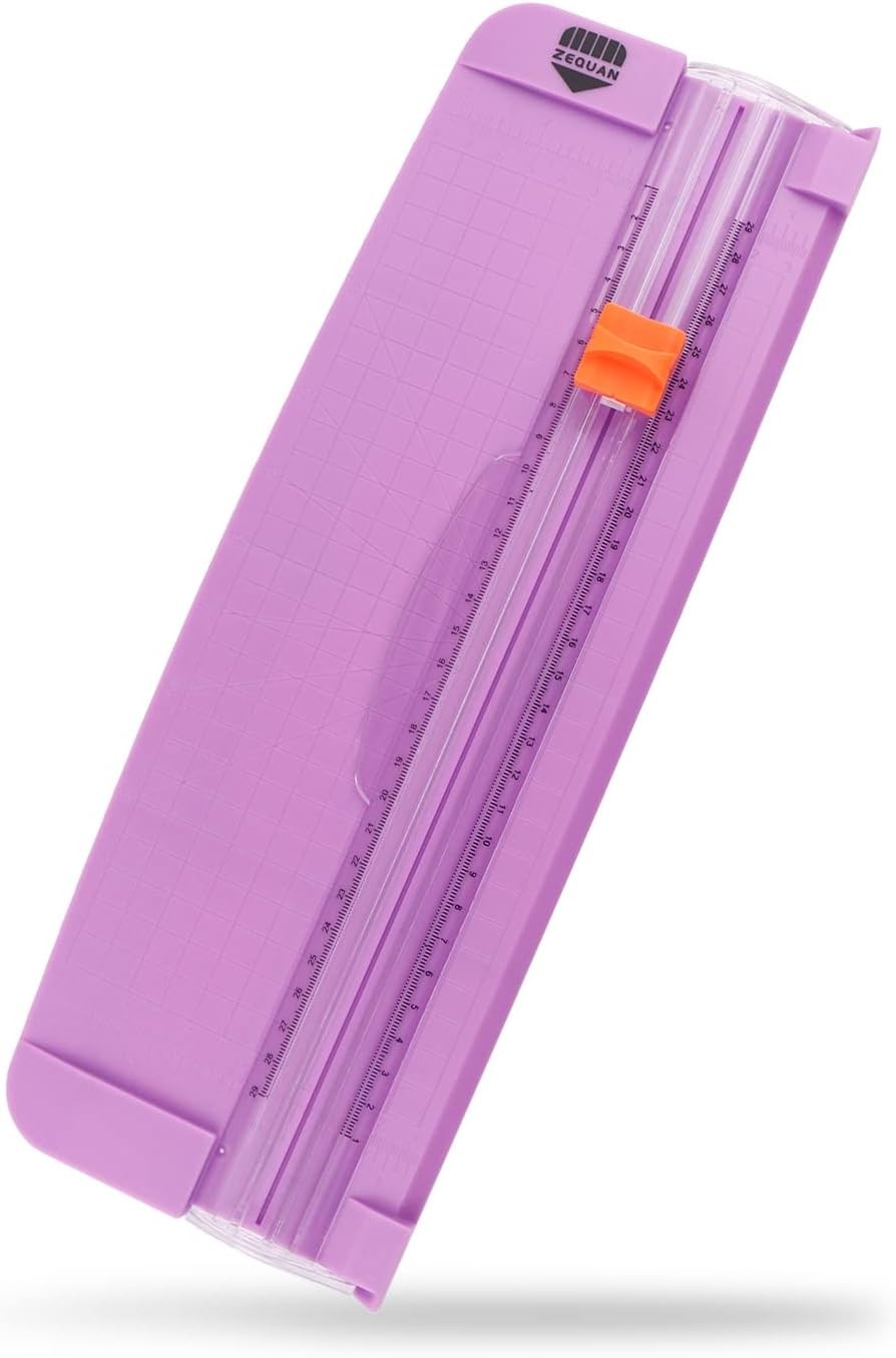 A4 Portable Precision Paper Trimmer, Craft Paper Cutter for Photos, Labels,