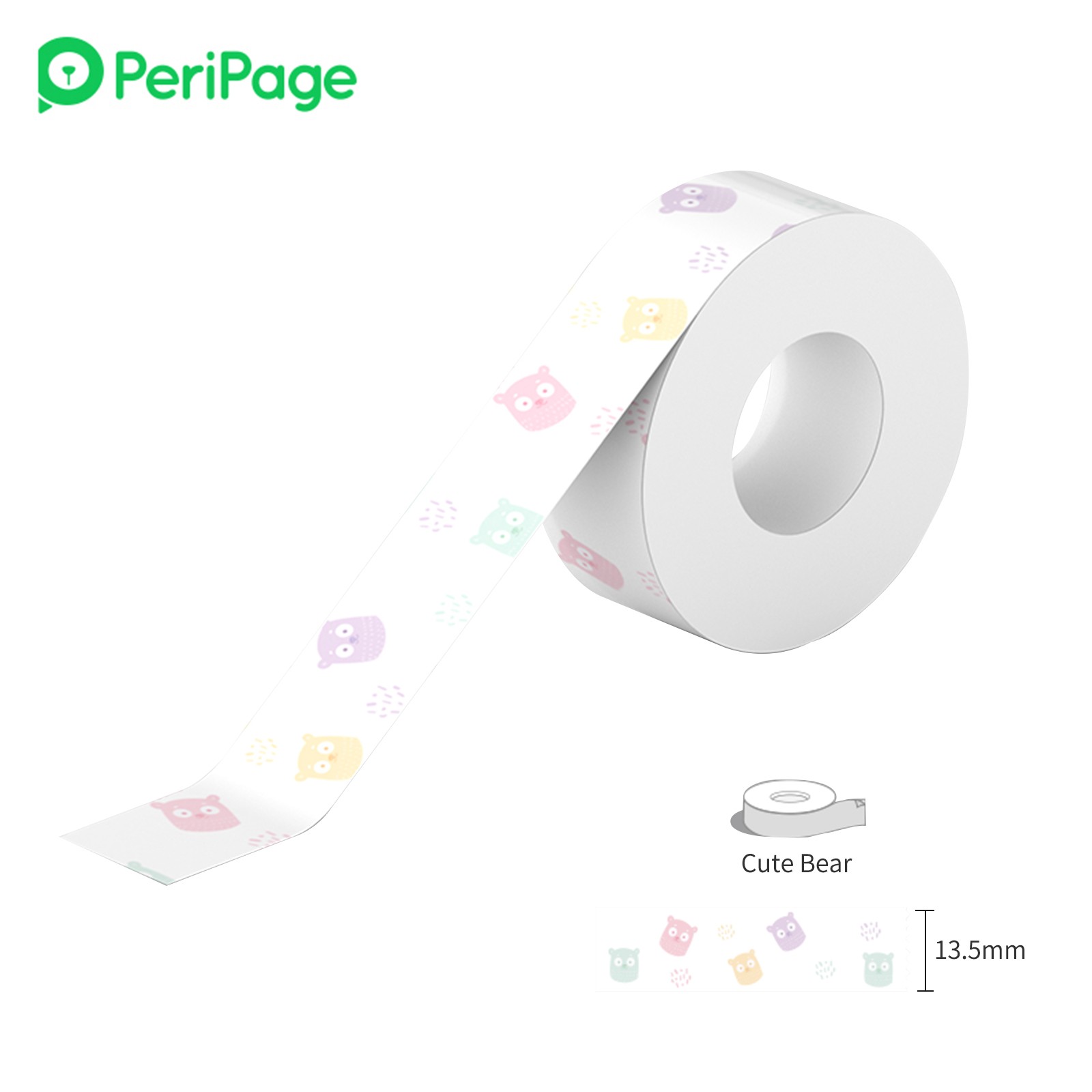 PeriPage Adhesive Thermal Label Paper For L1 Mini Pocket BT Printer
