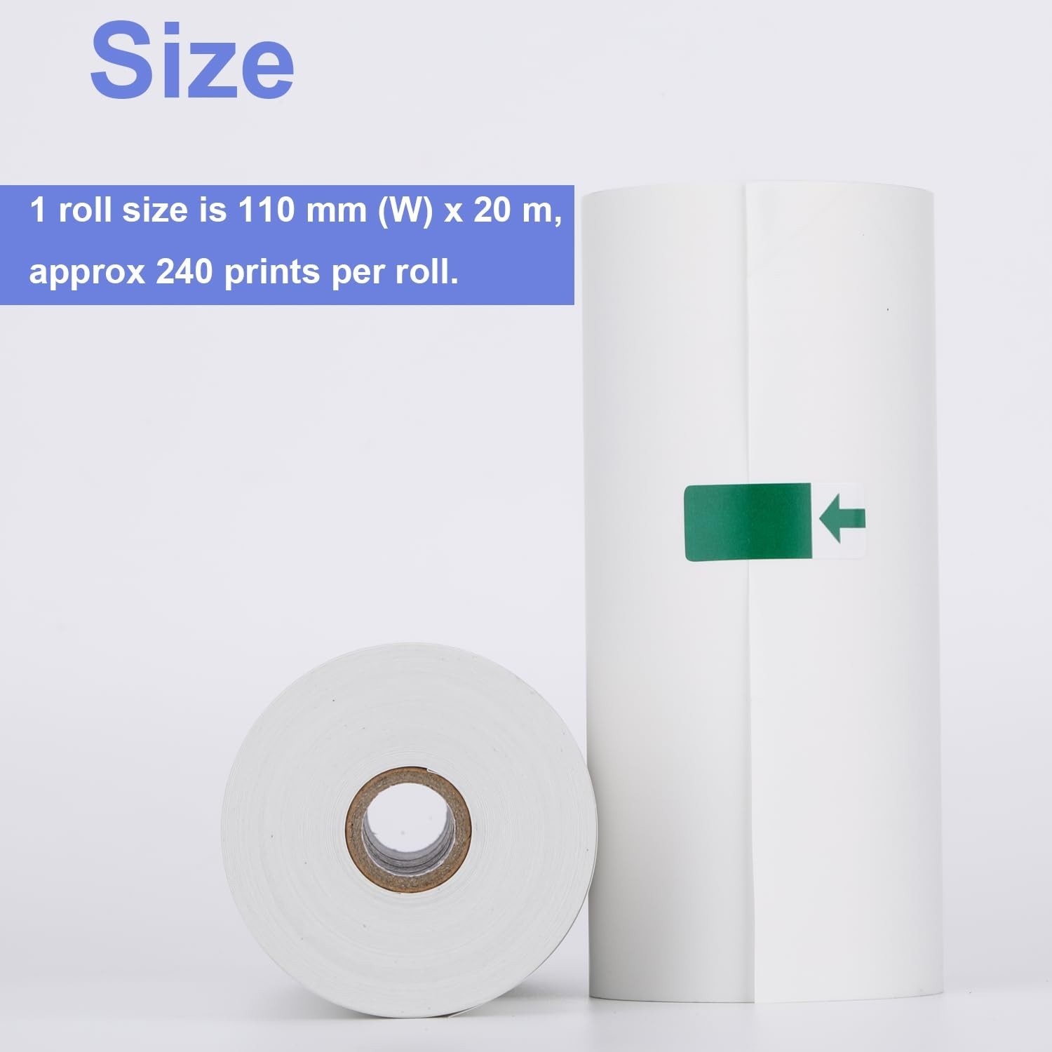 UPP-110S Ultrasound Thermal Paper, 110mm x 20m, Cost-Effective 2 Rolls