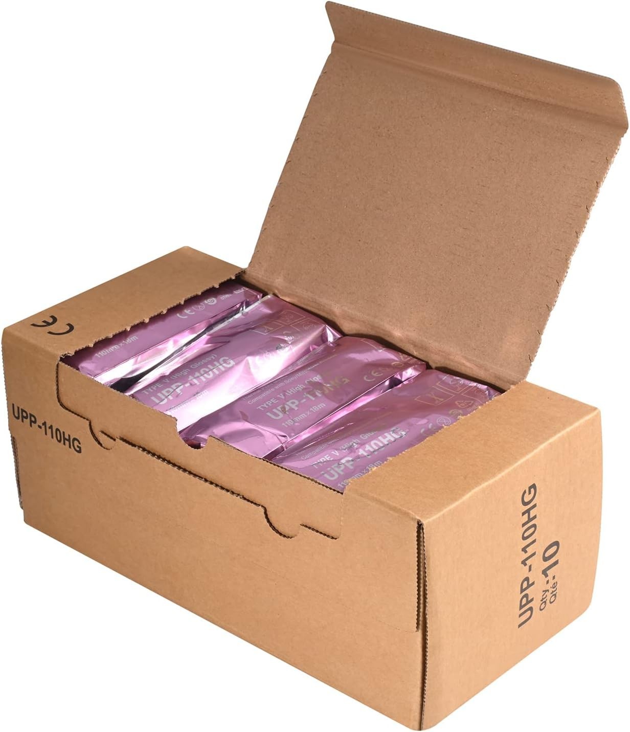 UPP-110HG Type V High Gloss Ultrasound Paper Film/Media 10 rolls,Replacement for