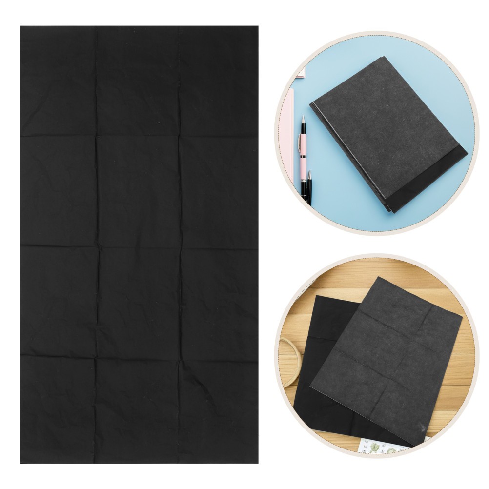 2 Pcs Black Carbon Paper Fabric Transfer Craft Tool Copy Drawing