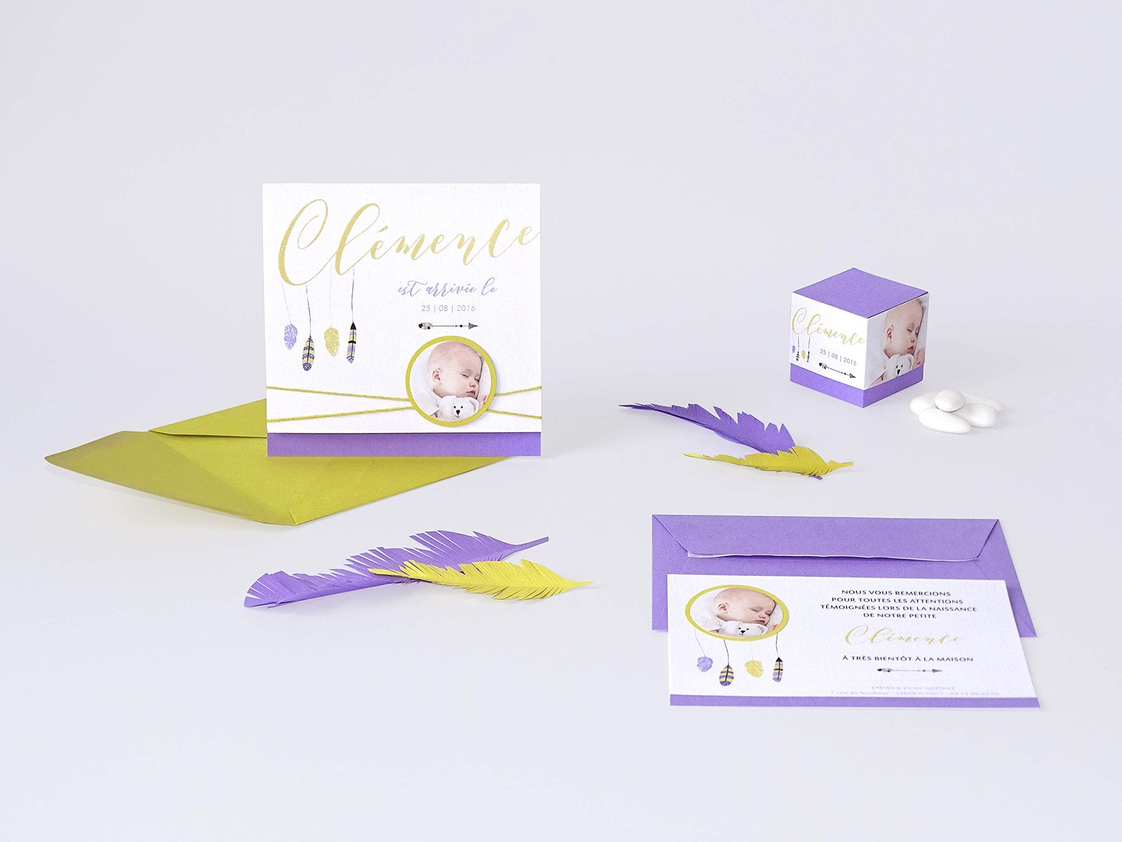 1316C Pack of 25 Cards Pollen in C6 Size, 110 x 155mm, 210g, White