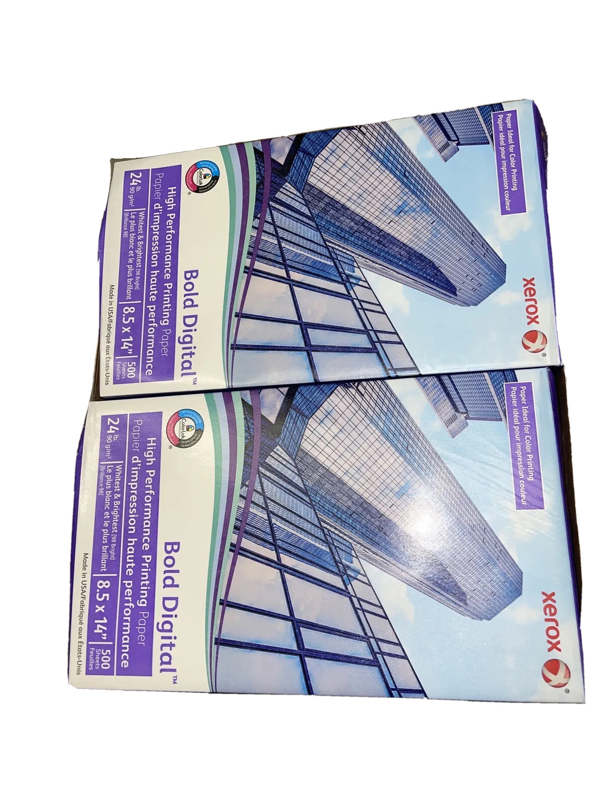 Bold Digital Printing Paper 98 Bright 24Lb 8.5 X 14 White 500 Sheets/Ream 8