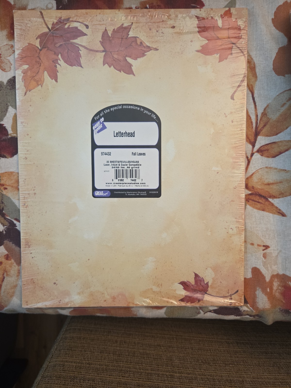 LOT of Decorative Computer Paper Open/Partial Packs And Sheets.