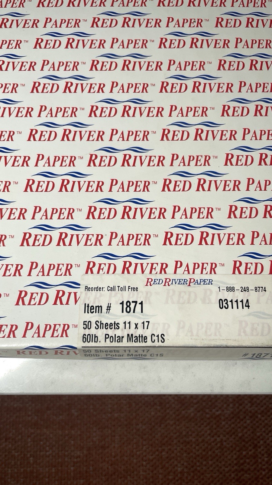 Red River Paper Lot 11×17 – Polar Matte, Ultra Pro Satin