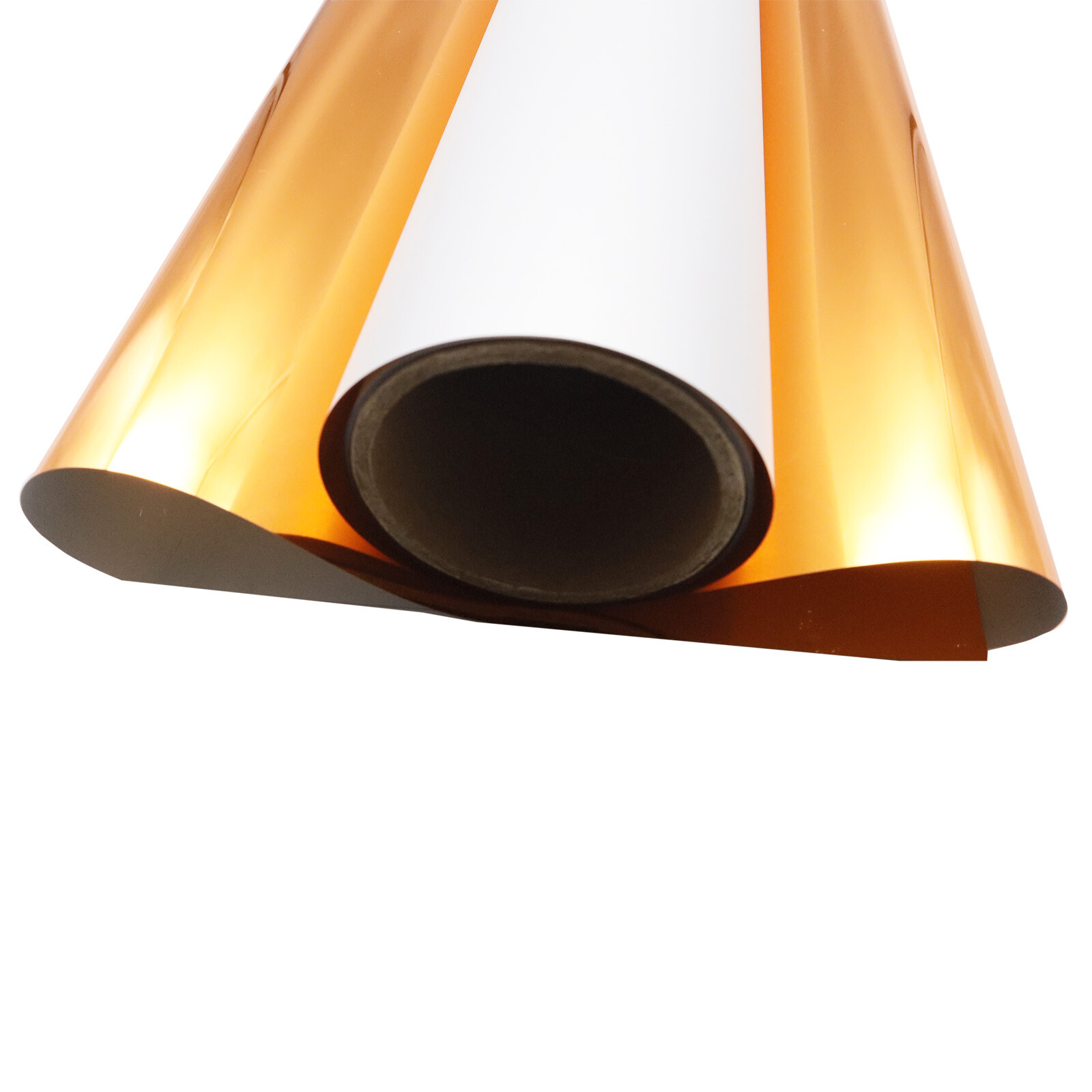 Cold Peel 13in x 32.8ft DTF Copper Metallic Film Roll 13in x 164ft DTF Film
