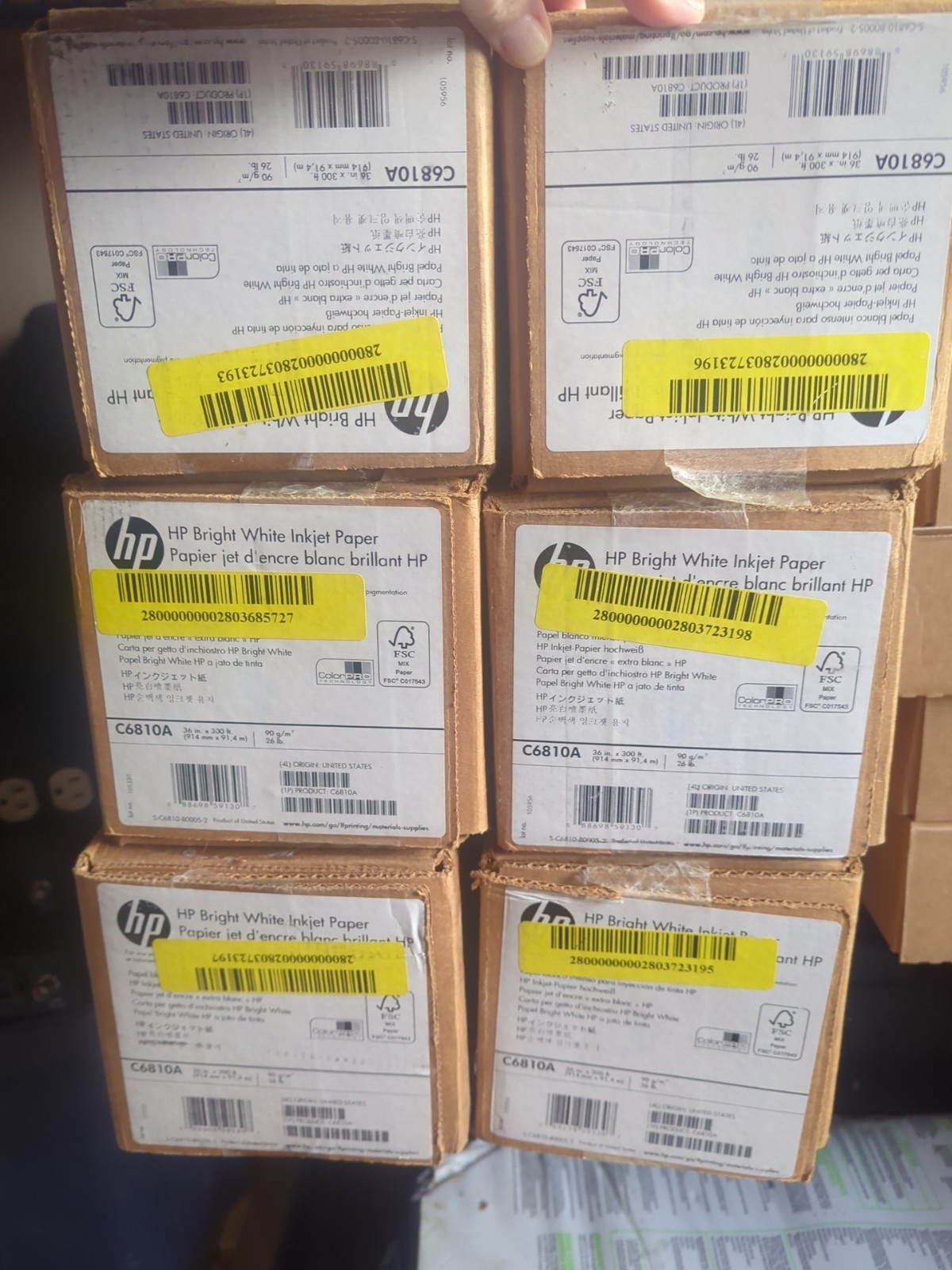 HP C6810A Inkjet Paper. New In Box