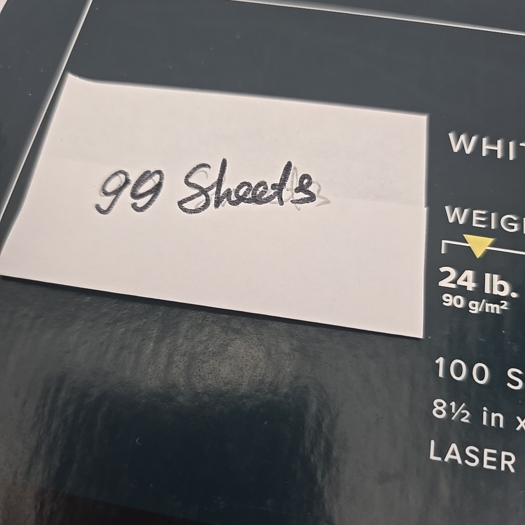 Lot of … Southworth Company 24Lb. White and Yvory Linen Business Paper
