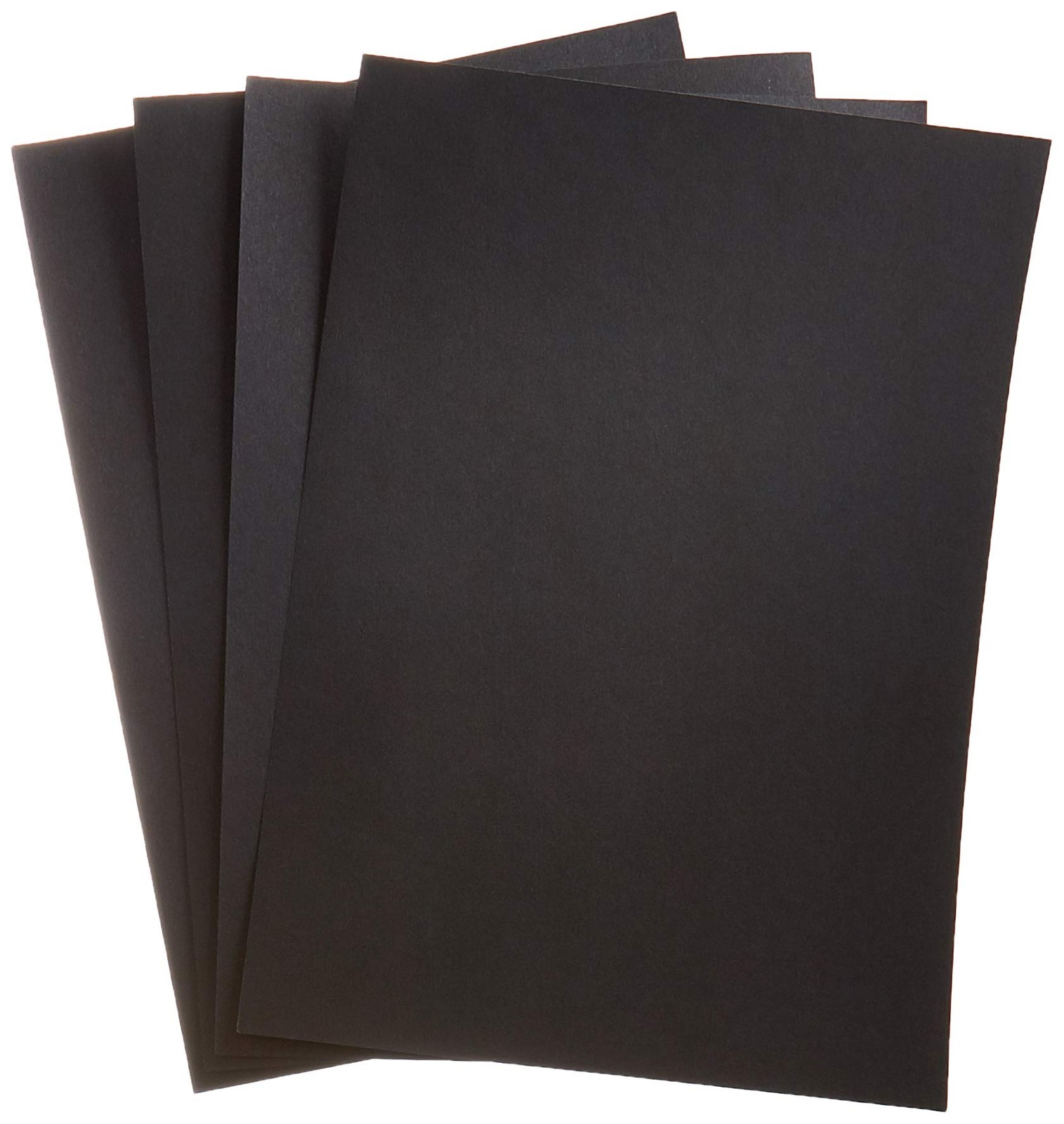 House of & Paper A4 210gsm Card – Black 100 Count Sheets