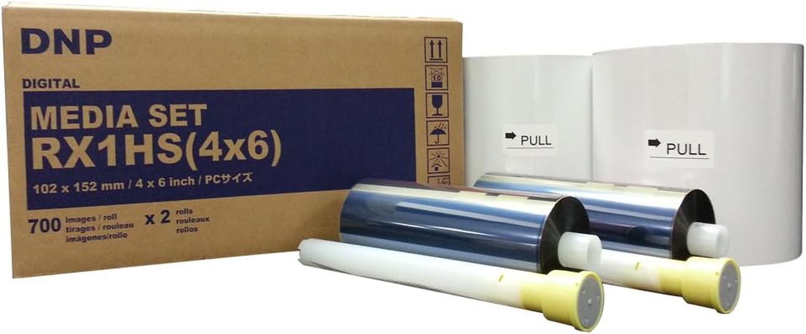 DNP RX1HS 4X6 Color Media Pack for DSRX1HS or RX1 Printers – 1400 Total Prints (