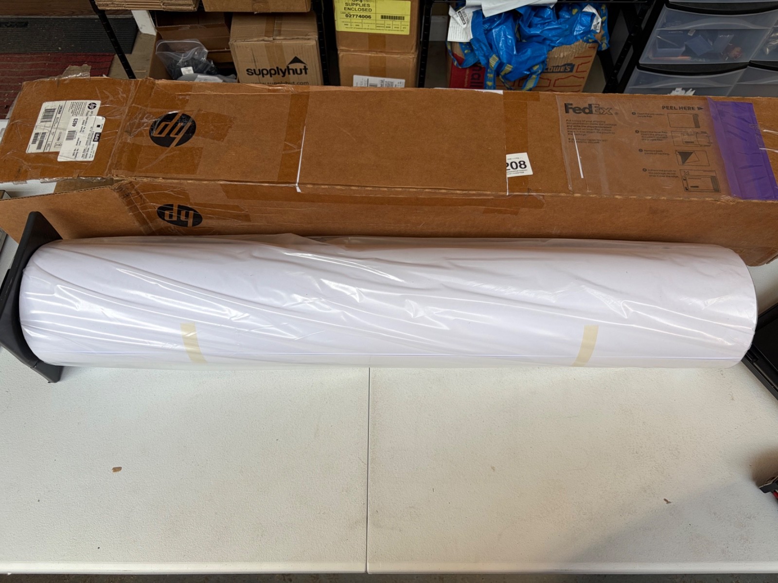 As-is HP Universal Bond Matte Paper Roll – 36 Inches X 500 Feet – 4.2 L4L08A